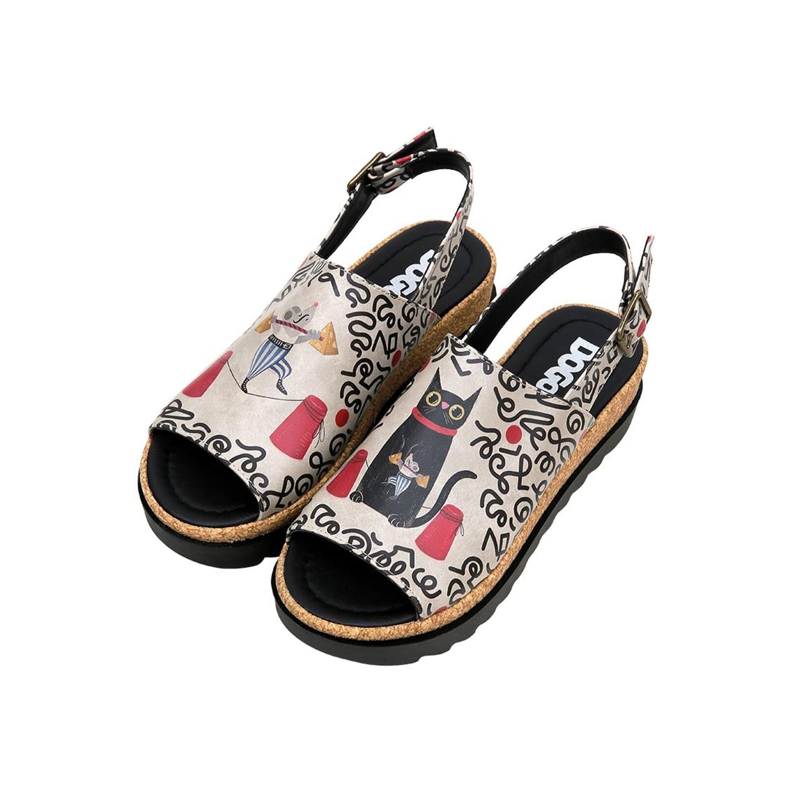 DOGO Sandalette »Gigi Cat And Mouse Damen Sandalen/ Sandaletten / Female«, Vegan