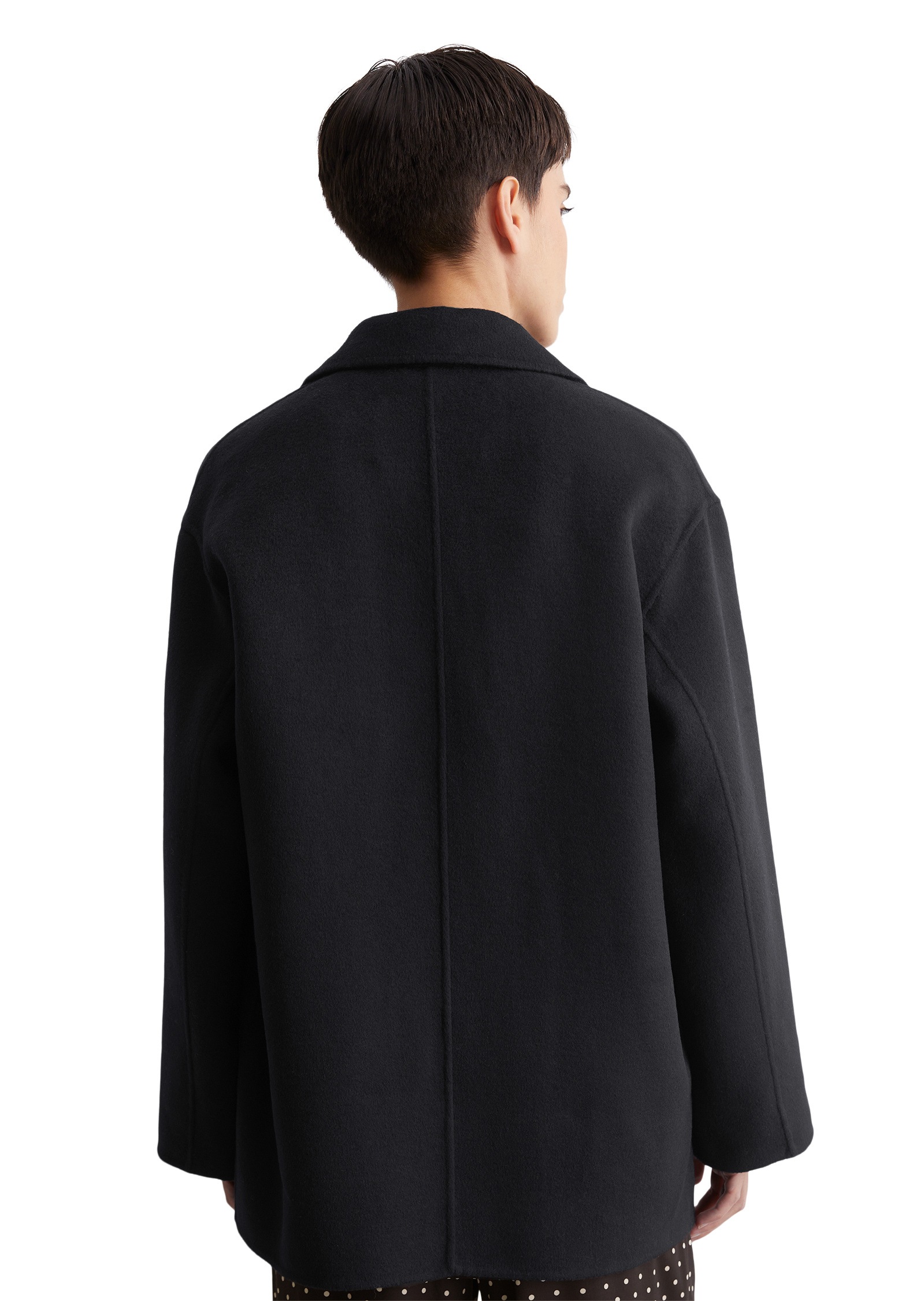Marc O'Polo Outdoorjacke »aus Doubleface-Wolle-Mix«