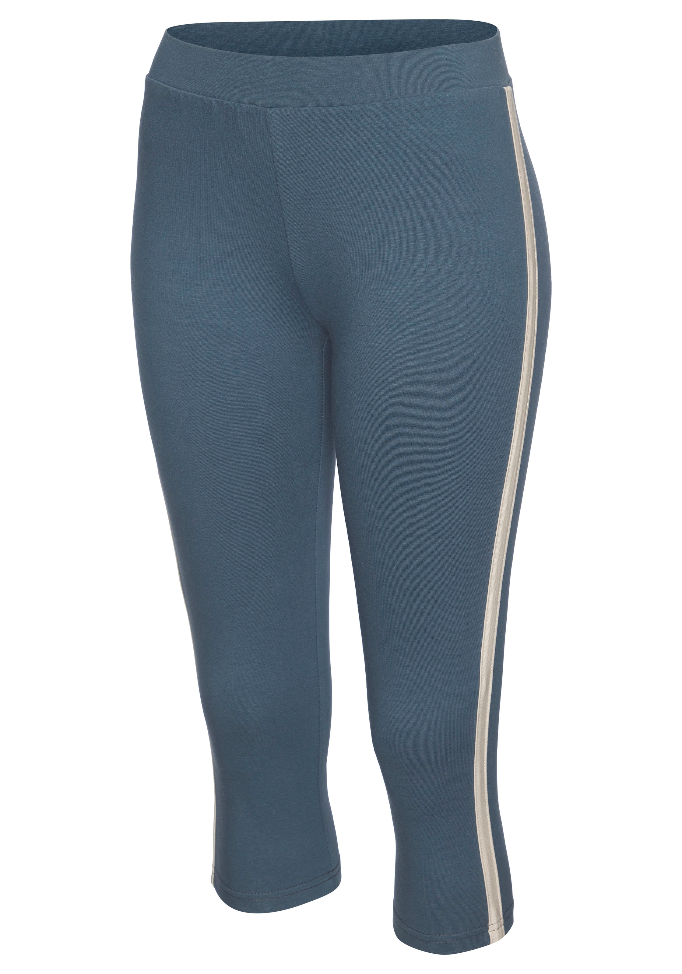 H.I.S Caprileggings, mit schmalen Seitenstreifen