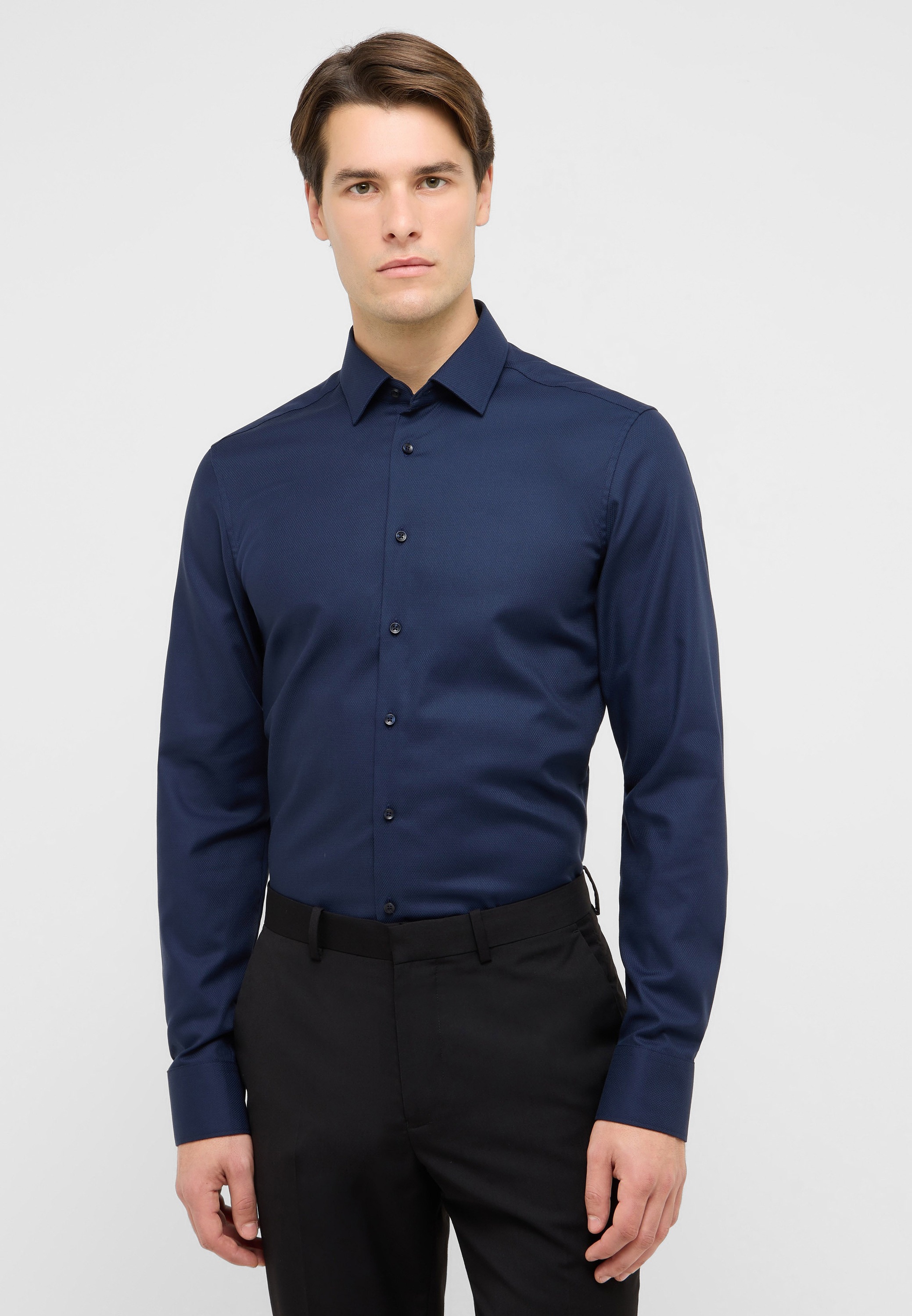Eterna Langarmhemd "SLIM FIT" NON IRON (bügelfrei) günstig online kaufen