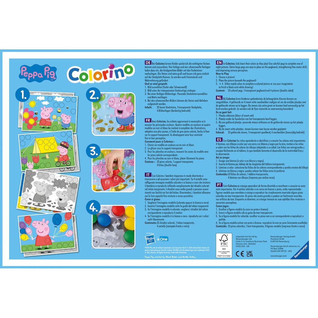 Ravensburger Spiel »Peppa Pig Colorino«