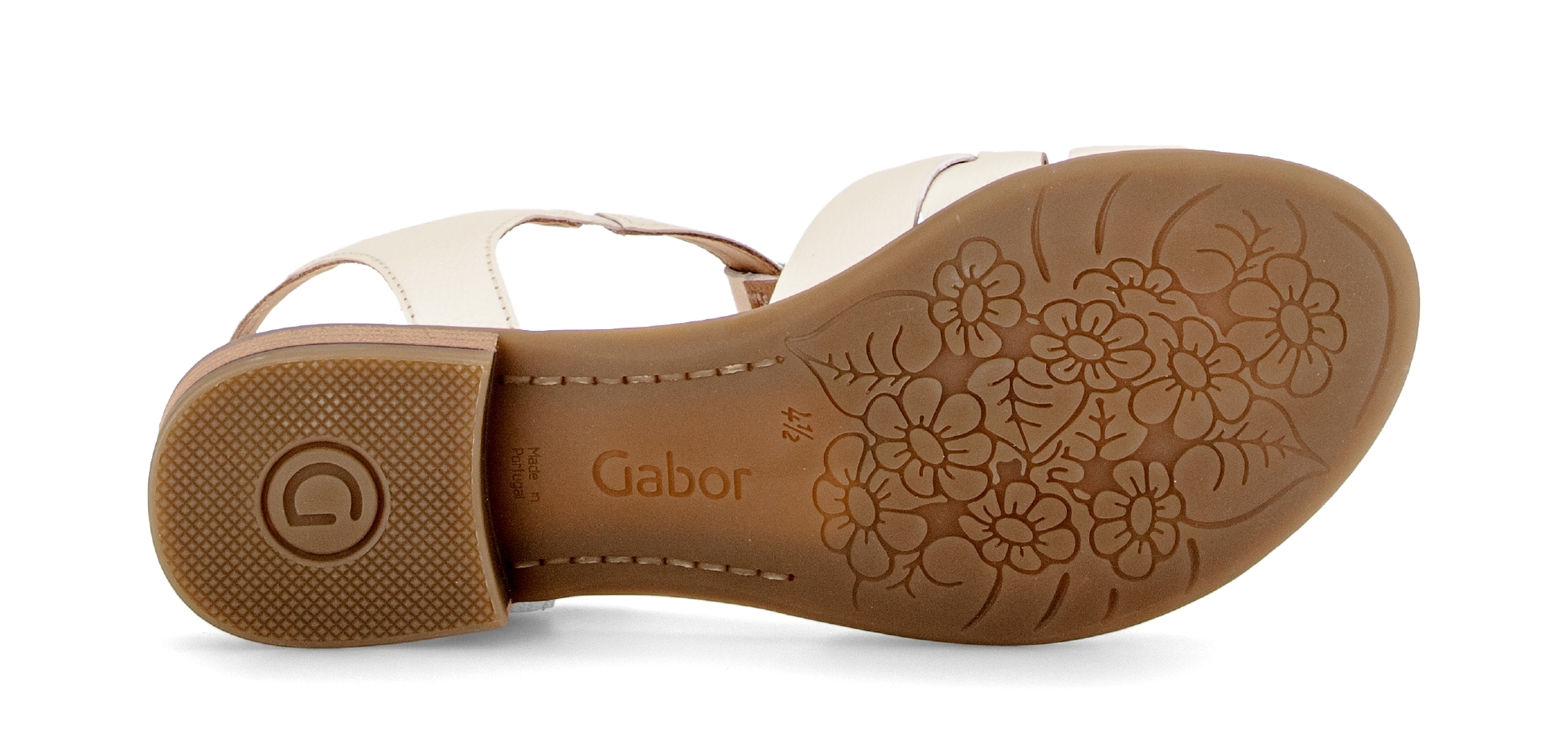 Gabor Riemchensandale »Rhodos«  Blockabsatz, Sandalette mit verstellbarem Riemchen, G-Weite