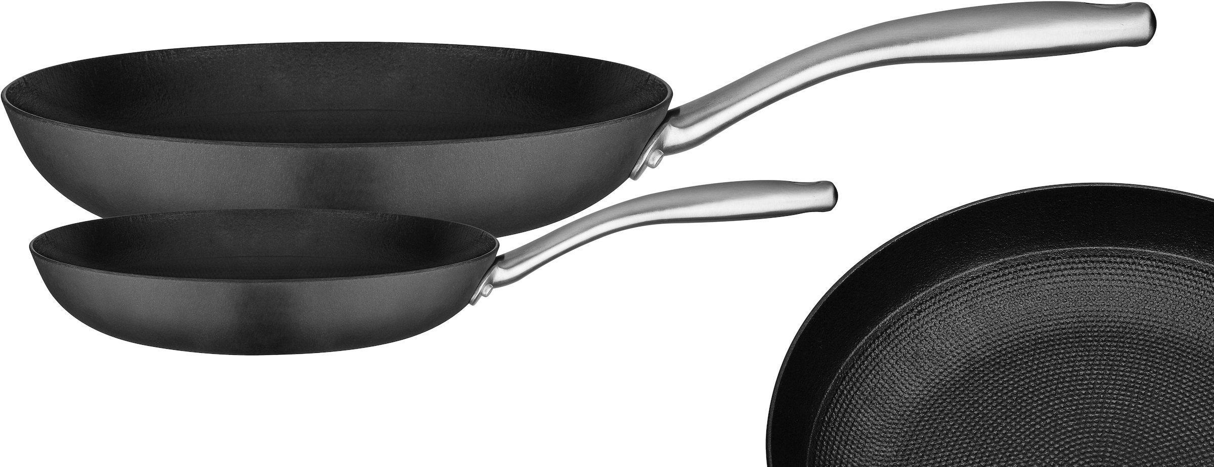 GSW Pfannen-Set "Robusta" Gusseisen Set, 1x Bratpfanne Ø 20 cm, 1x Bratpfan günstig online kaufen