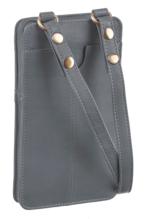 GreenLand Nature Handytasche "NATURE Soft" mit aufgesetzter Börse und RFID- günstig online kaufen