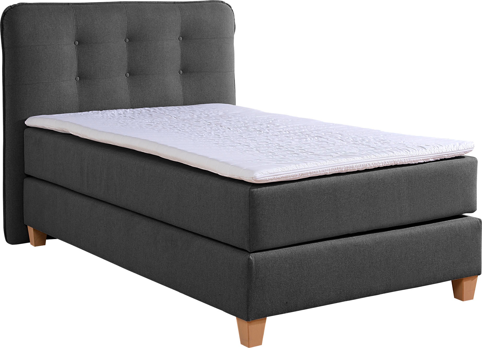 Thumbnail - Home affaire Boxspringbett, inklusive Komfortschaum-Topper
