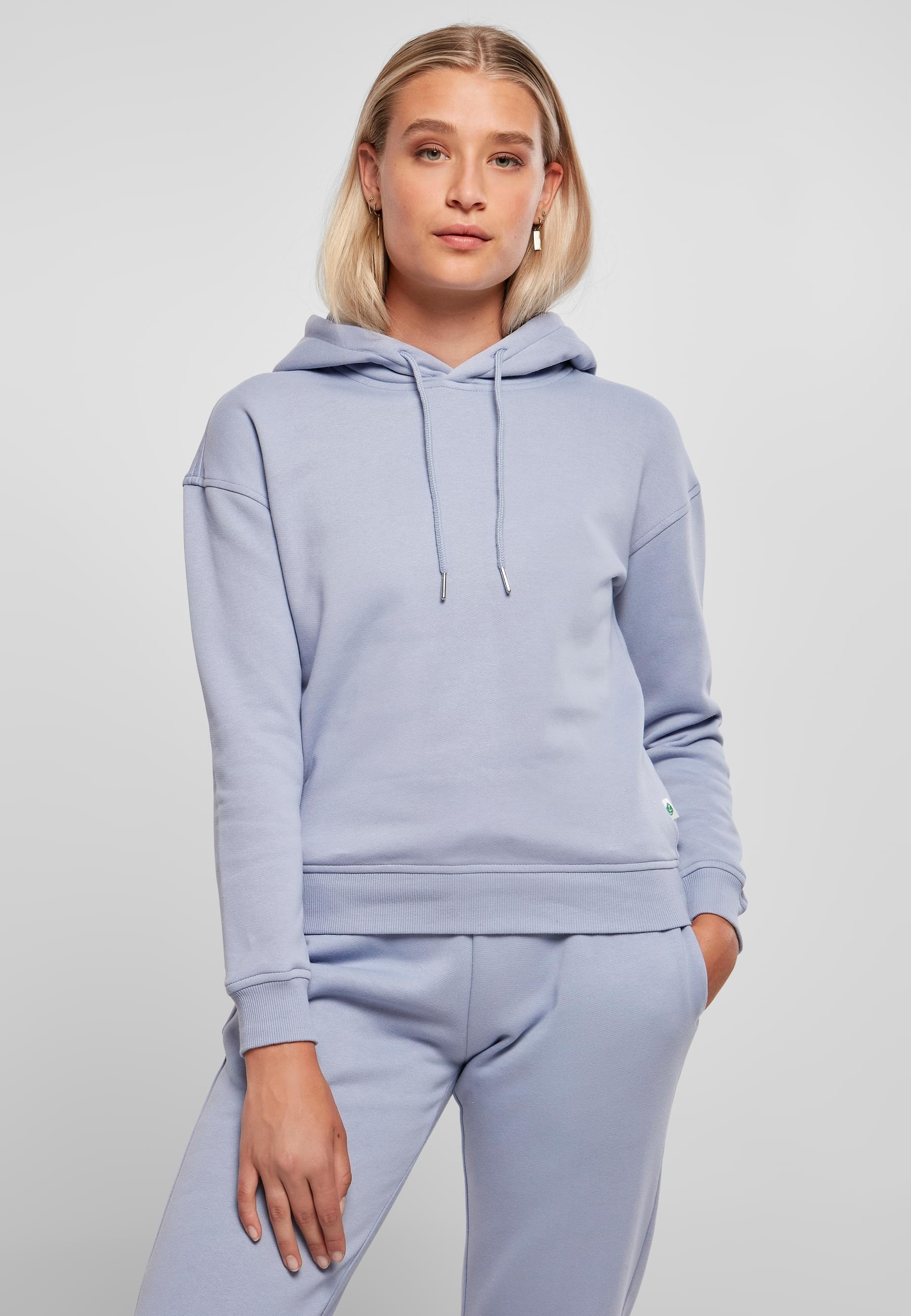URBAN CLASSICS Kapuzenpullover »Urban Classics Damen Ladies Organic Hoody«, (1 tlg.)