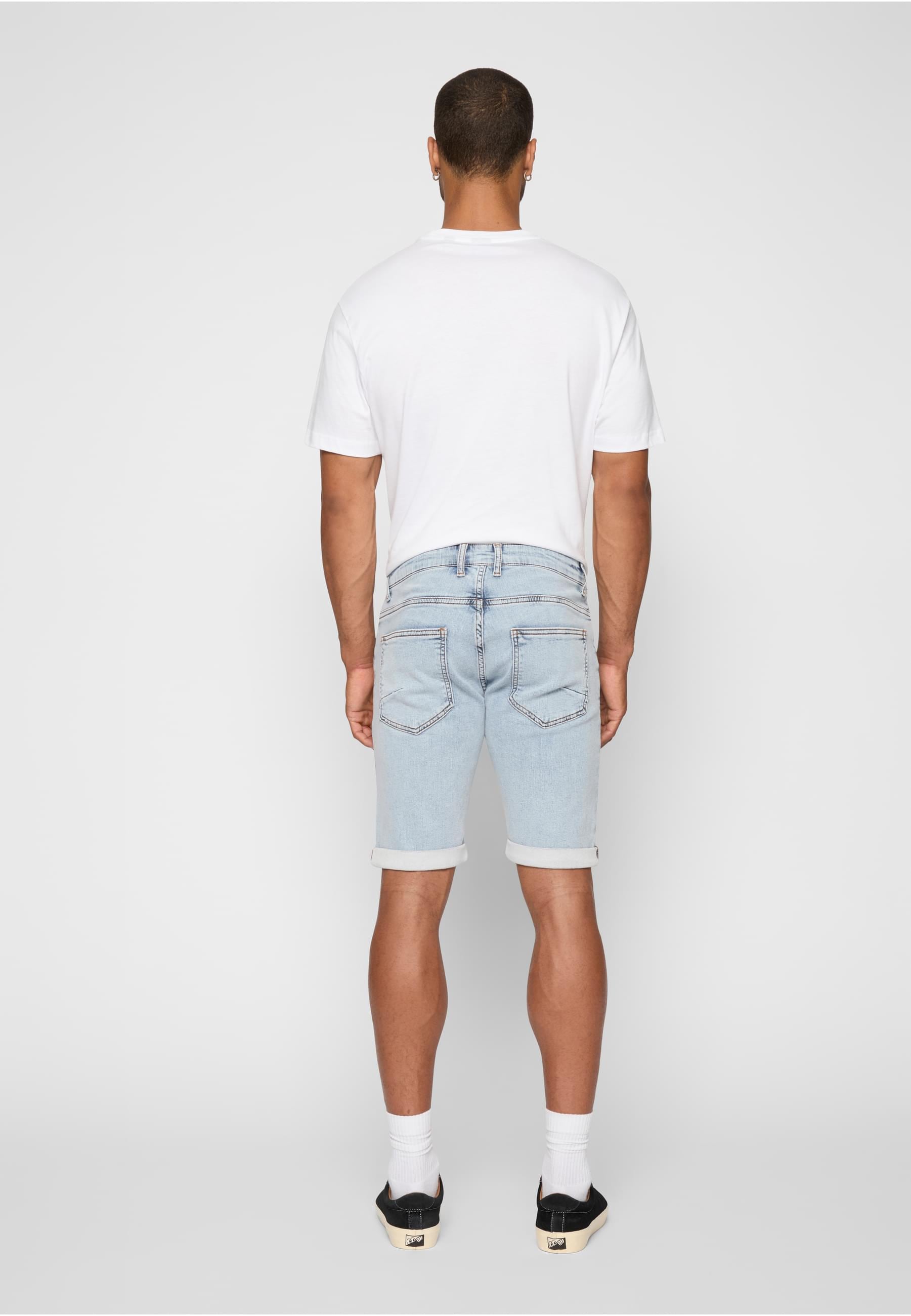2Y Studios Stoffhose »2Y Studios Herren 2Y Basic Slim Fit Denim Shorts«, (1 tlg.)