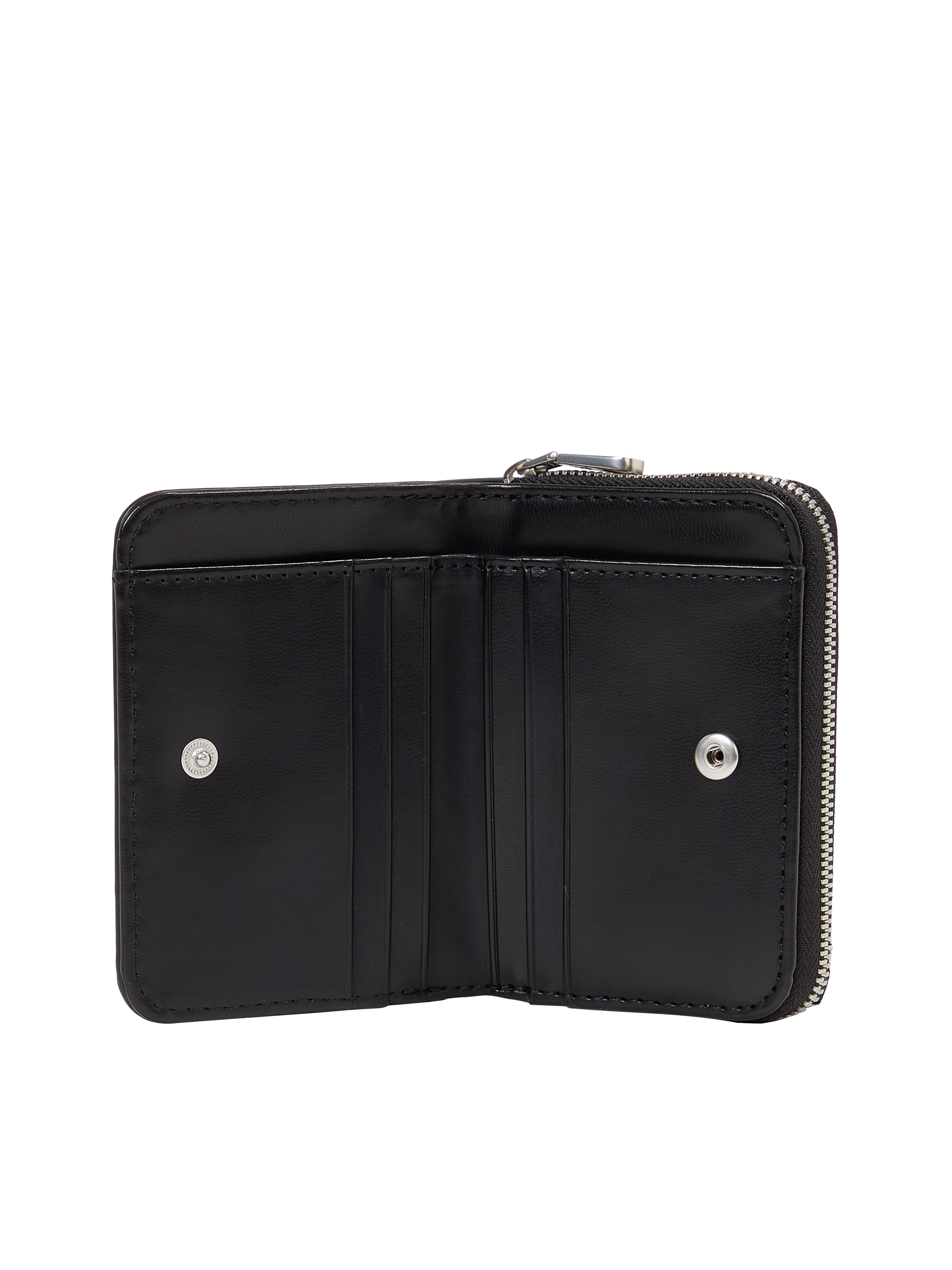 Calvin Klein Jeans Geldbörse »SCULPTED MED ZIP AROUND WALLET«, Geldbeutel, Portemonnaie Damen mit CK Prägung
