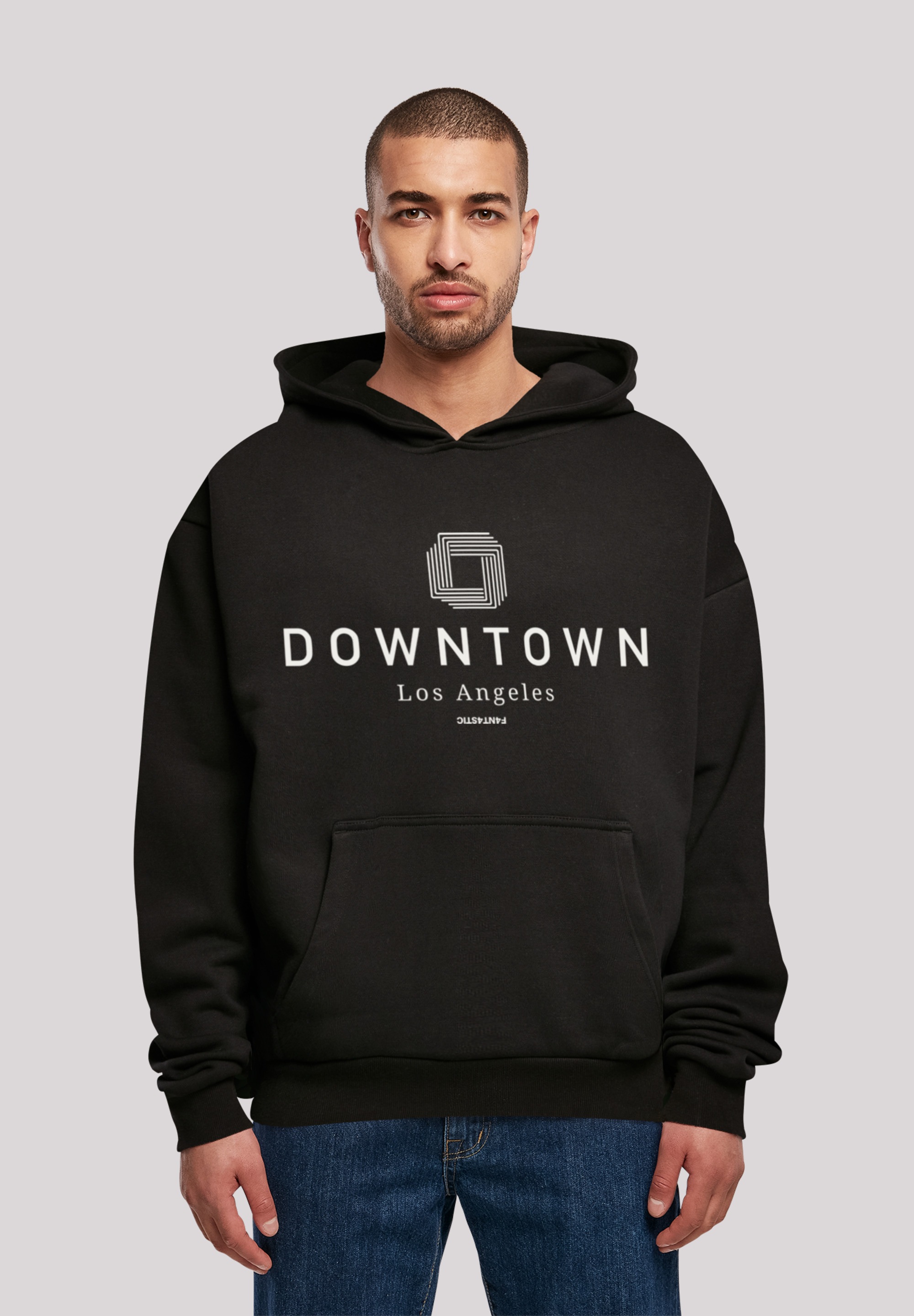 F4NT4STIC Kapuzenpullover "Downtown LA OVERSIZE HOODIE", Print