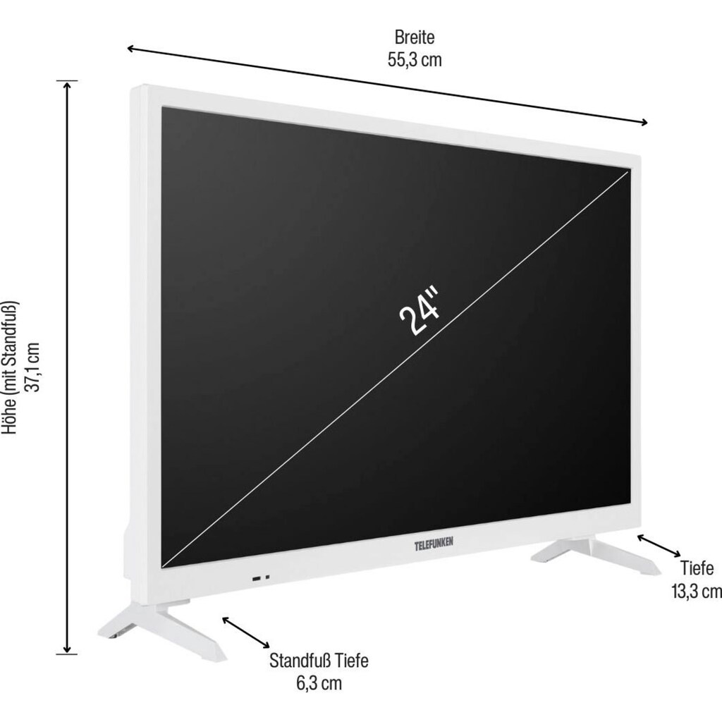 Telefunken LED-Fernseher »L24H550M4-WI«, 60 cm/24 Zoll, HD-ready