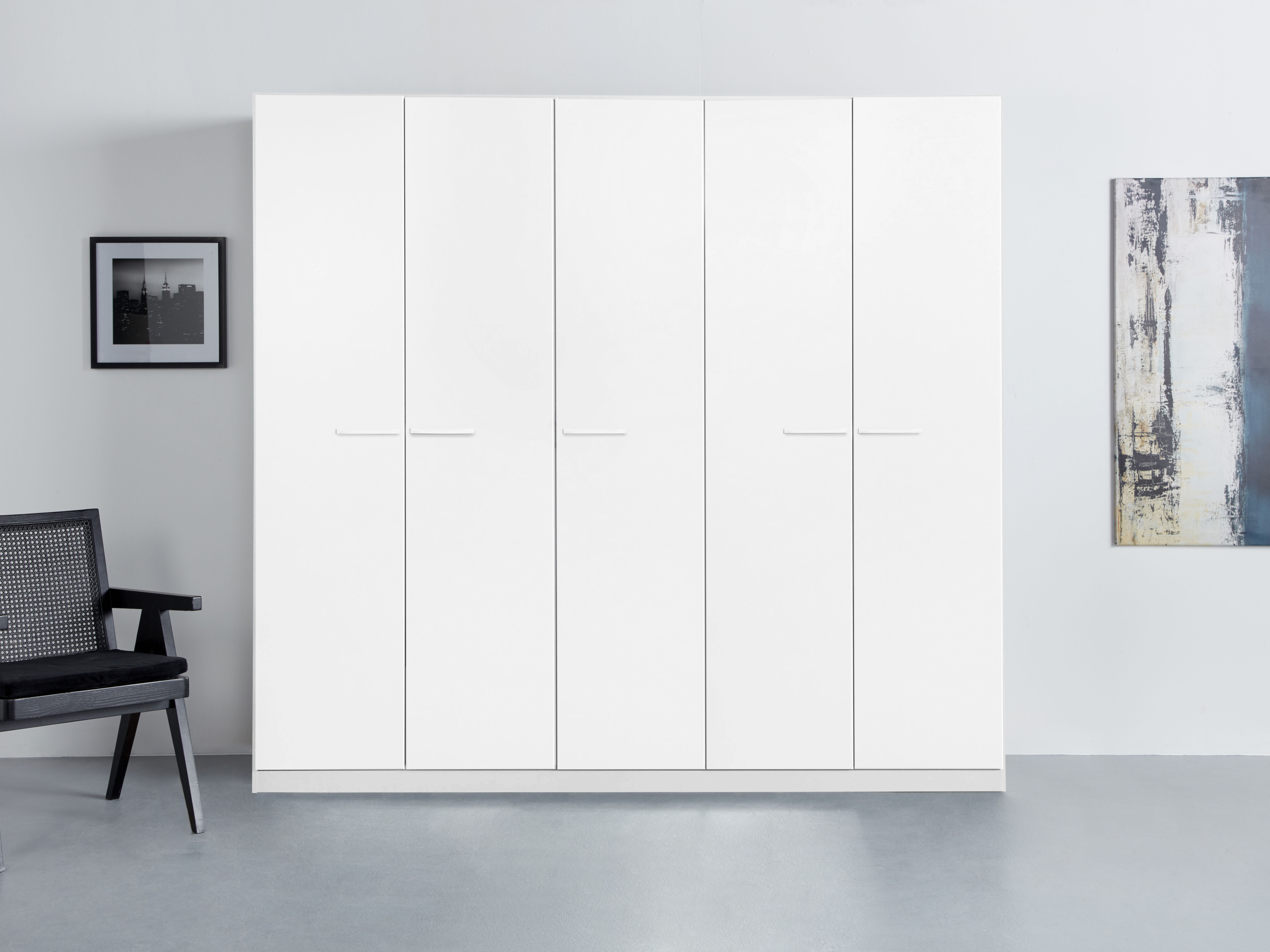 OTTO home Kleiderschrank "Mehrzweckschrank Aktenschrank Möbel Mietswohnung Schlafzimmer OTELI" erhältlich in Breiten 91-360 cm, ab Breite 136cm inkl. Innenschubladen, mit zusätzlichen Einlegeböden, optional mit Spiegel MADE IN GERMANY