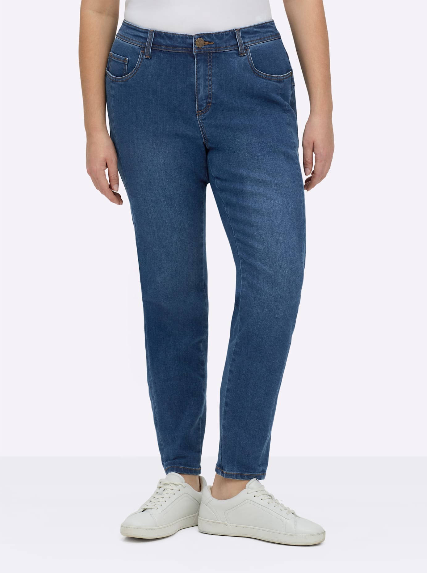 Sheego Bequeme Jeans 1 Stk. tlg. günstig online kaufen