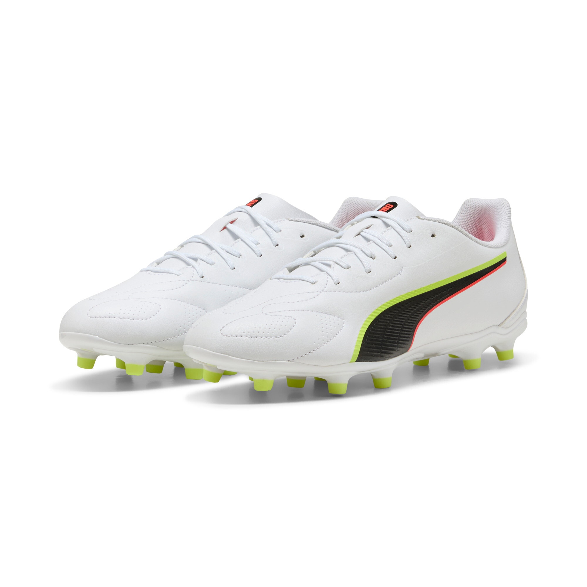 PUMA Fußballschuh "KING 20 PLAY FGAG" für Rasen- und Kunstrasenplätze, weiches Obermaterial aus Synthetik