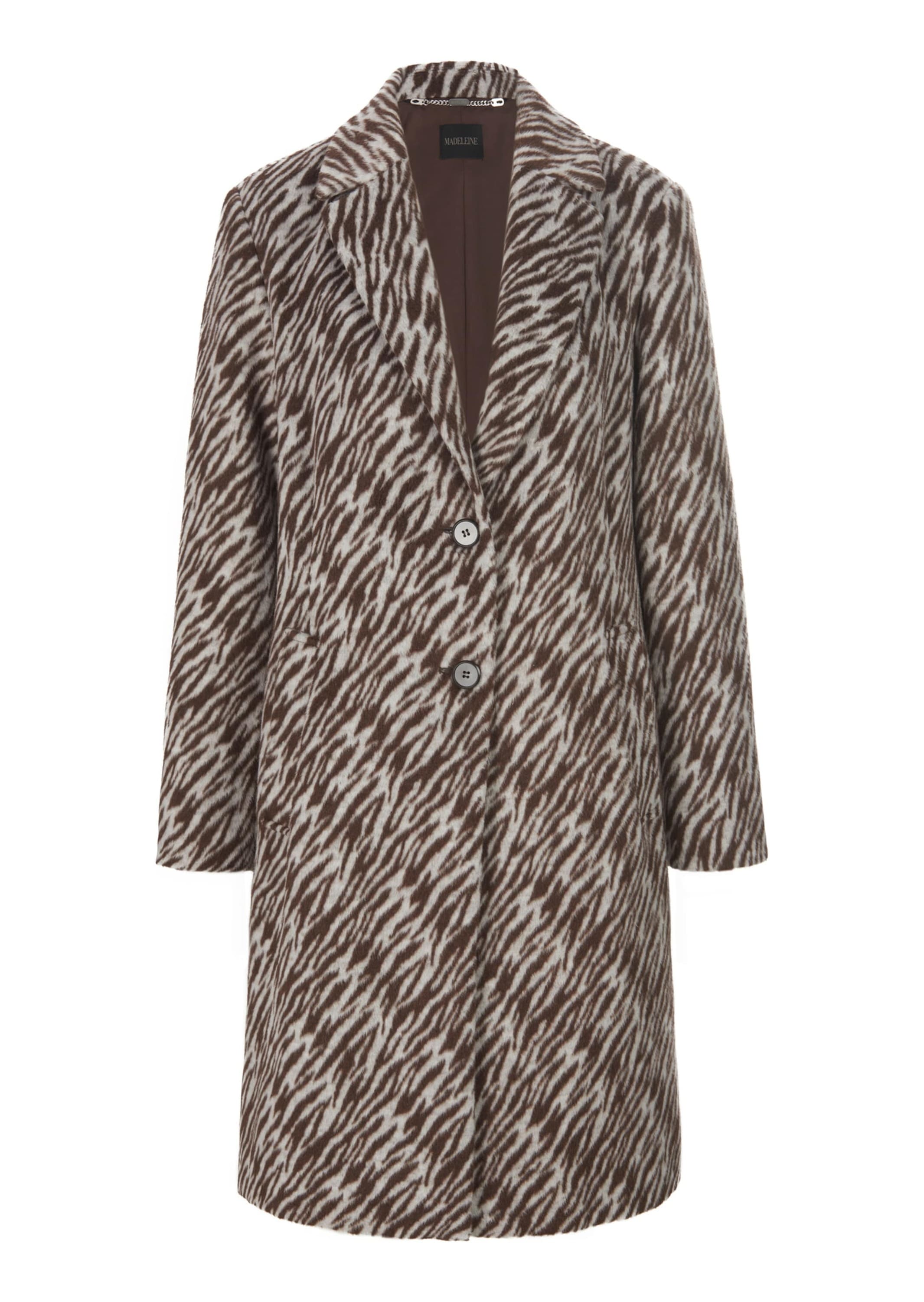MADELEINE Langmantel "Kurzmantel Kurzmantel im Animal-Dessin" günstig online kaufen