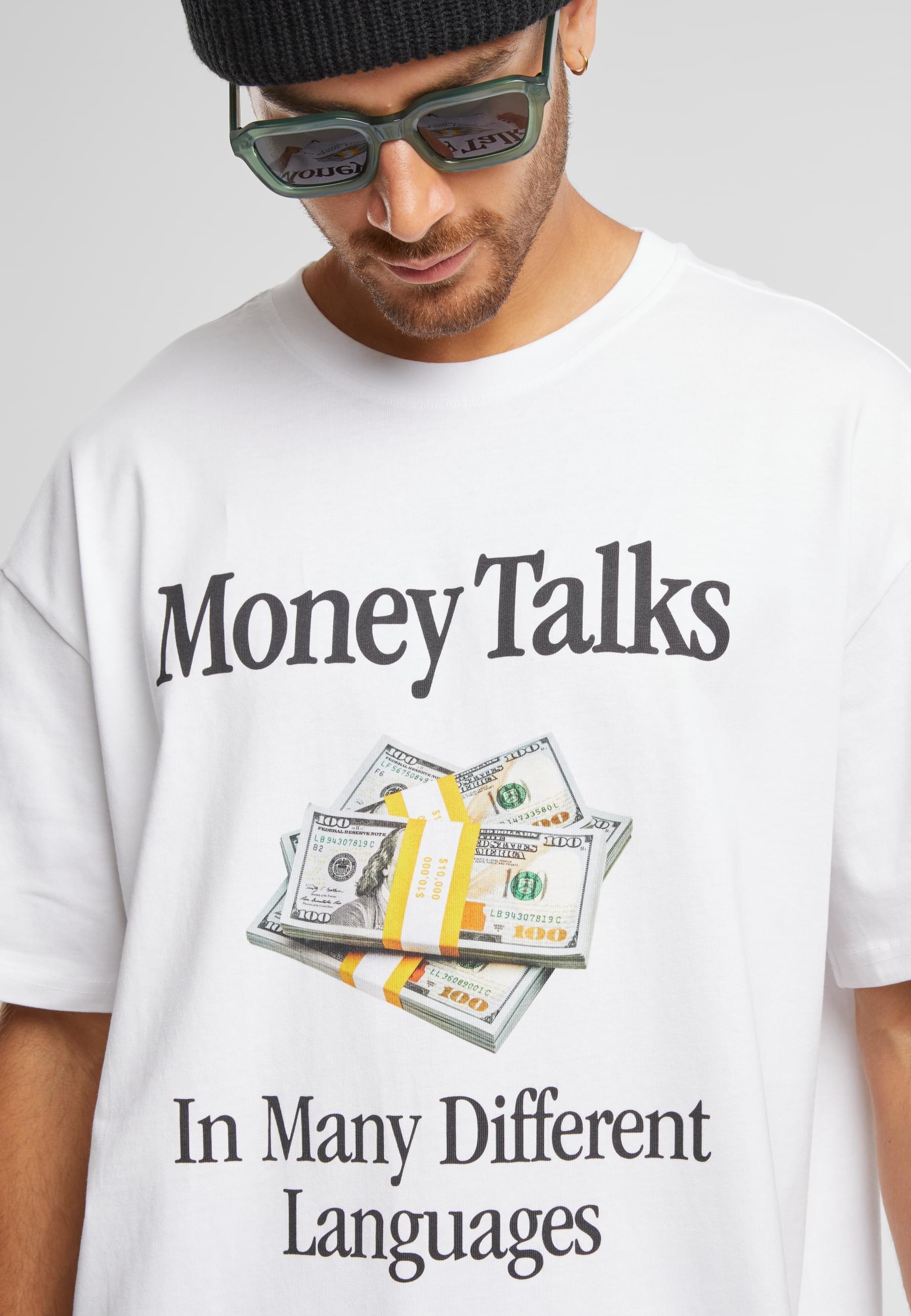 MisterTee T-Shirt »MisterTee Money Talks Oversize Tee«, (1 tlg.)