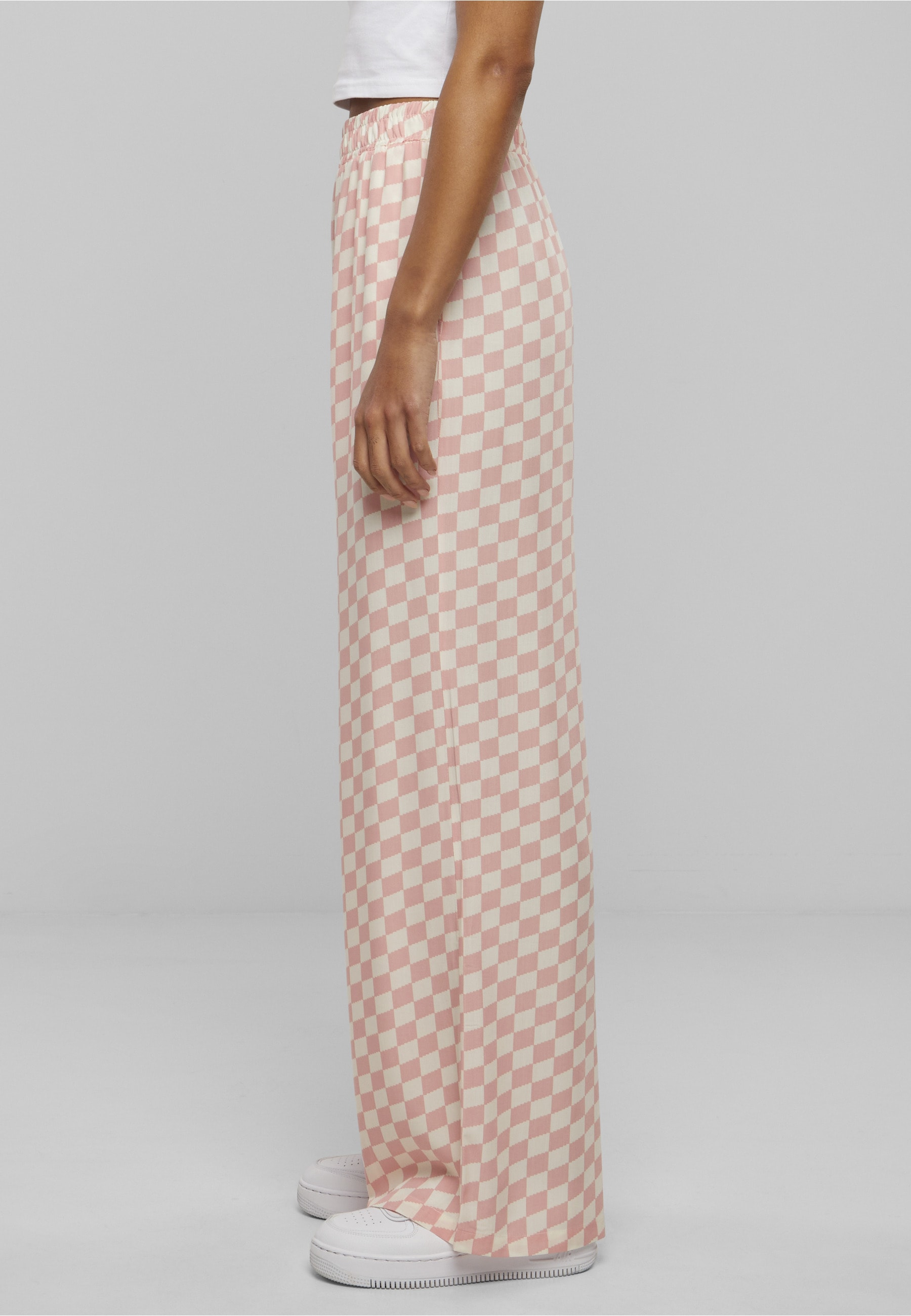 URBAN CLASSICS Stoffhose »Urban Classics Damen Ladies Viscose Resort Pants«