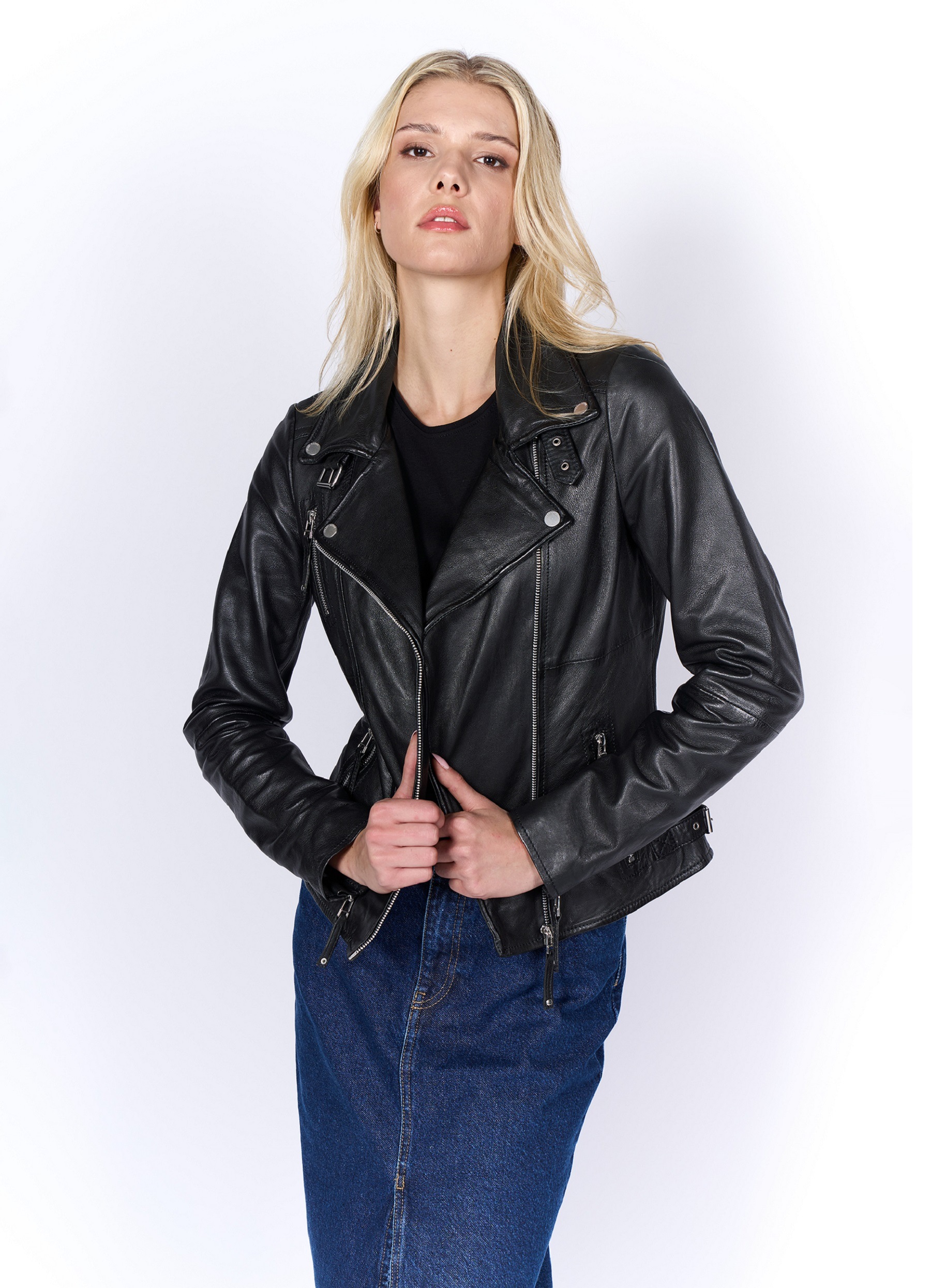 Freaky Nation Lederjacke "Biker Princess" günstig online kaufen