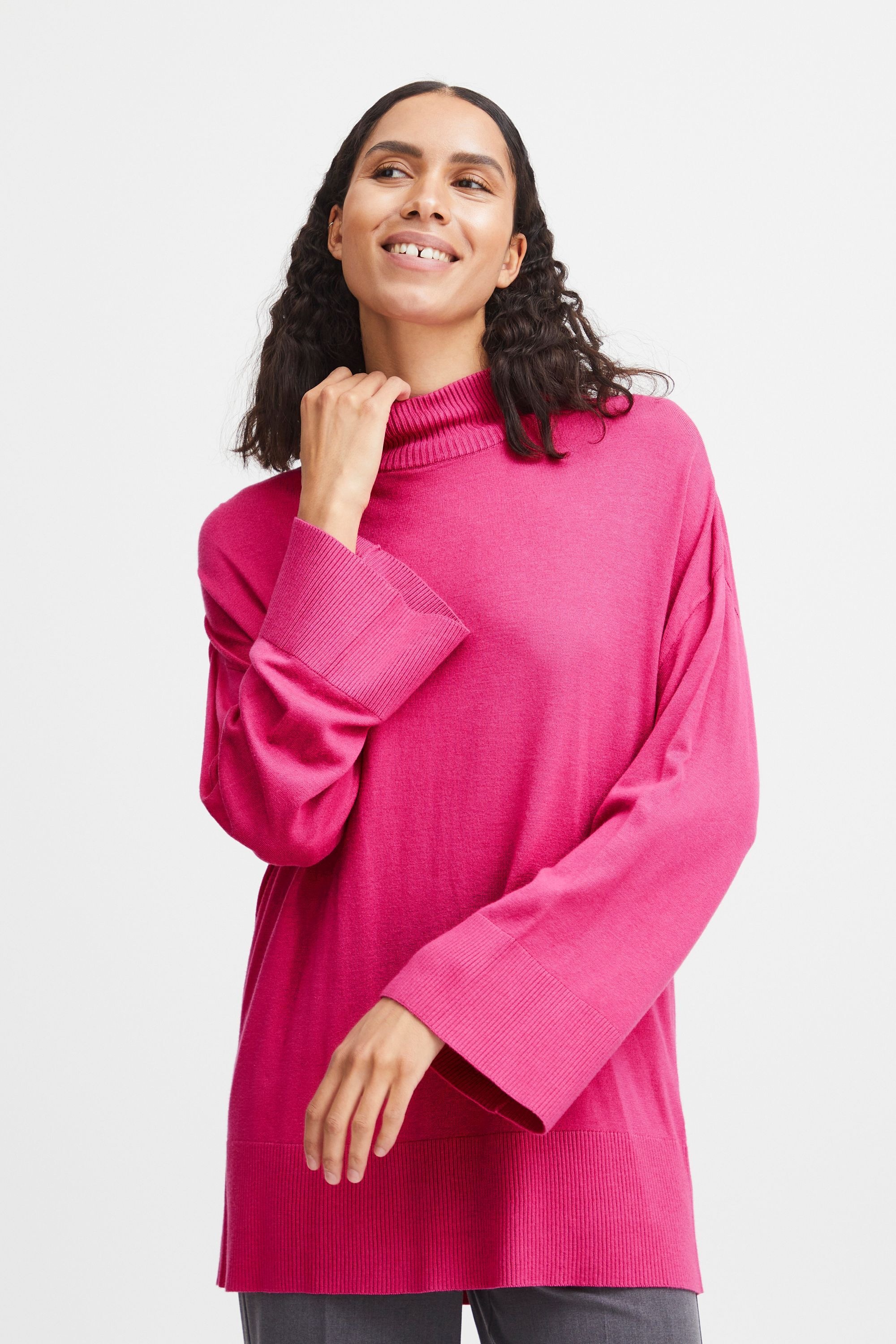 b.young Strickfleece-Pullover »Strickpullover BYMmpimba«
