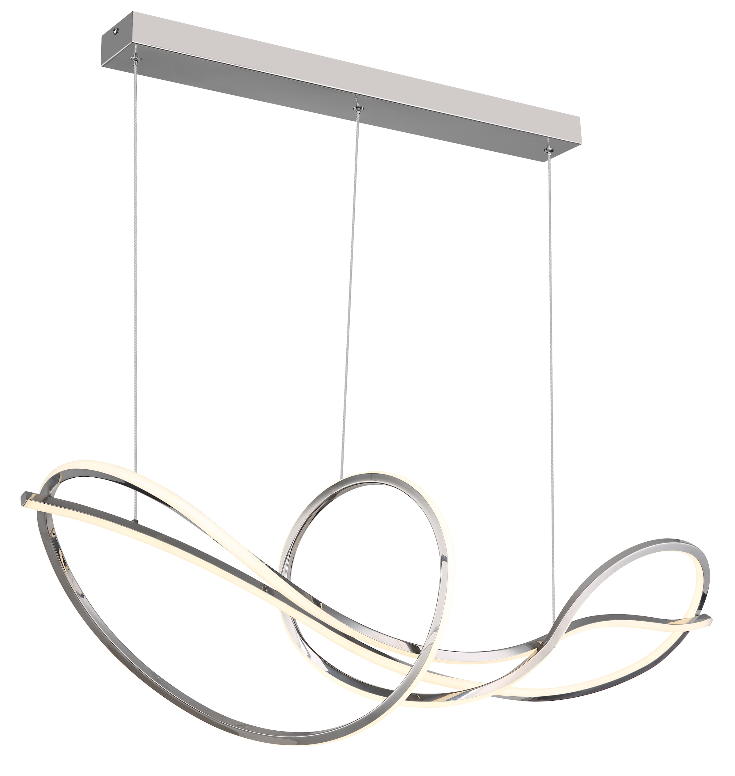 GLOBO LIGHTING Hängeleuchte »IDUNA« LED-Modul 1 Stk. warmweiß - kaltweiß Hängelampe Esszimmer-Leuchte Esstischleuchte Wohnzimmer