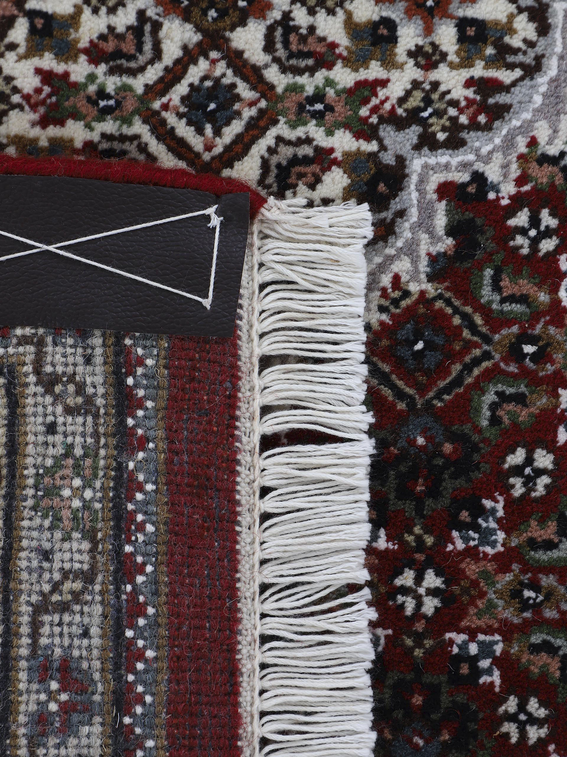 Thumbnail - Woven Arts Orientteppich "Tabriz Mahi, auch als Läufer", rechteckig, 15 mm Höhe, handgeknüpft, Wohnzimmer, reine Wolle