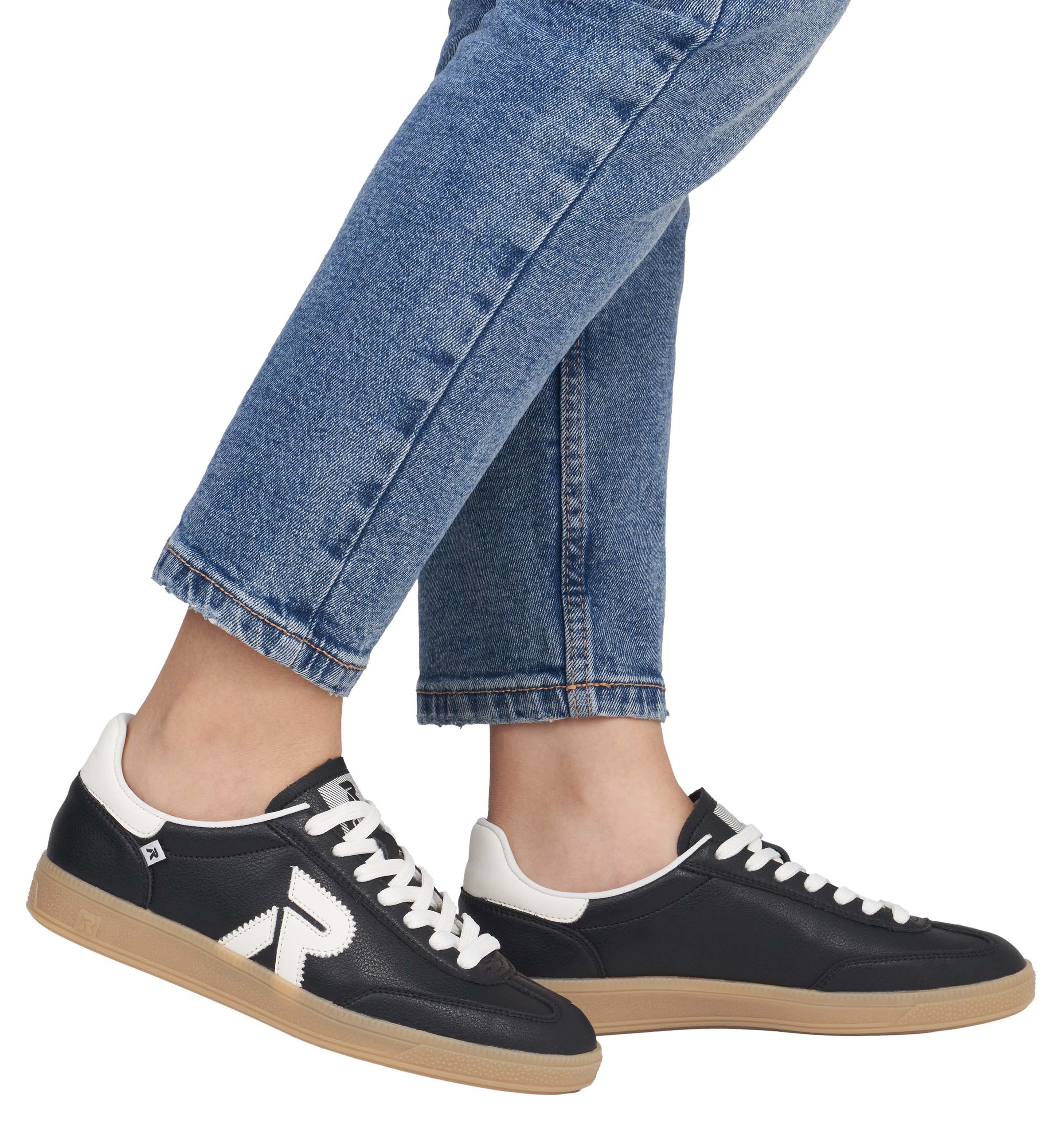 RIEKER Sport Sneaker "San Diego Swing2GO", Retro-Sneaker, Freizeitschuh, Ha günstig online kaufen
