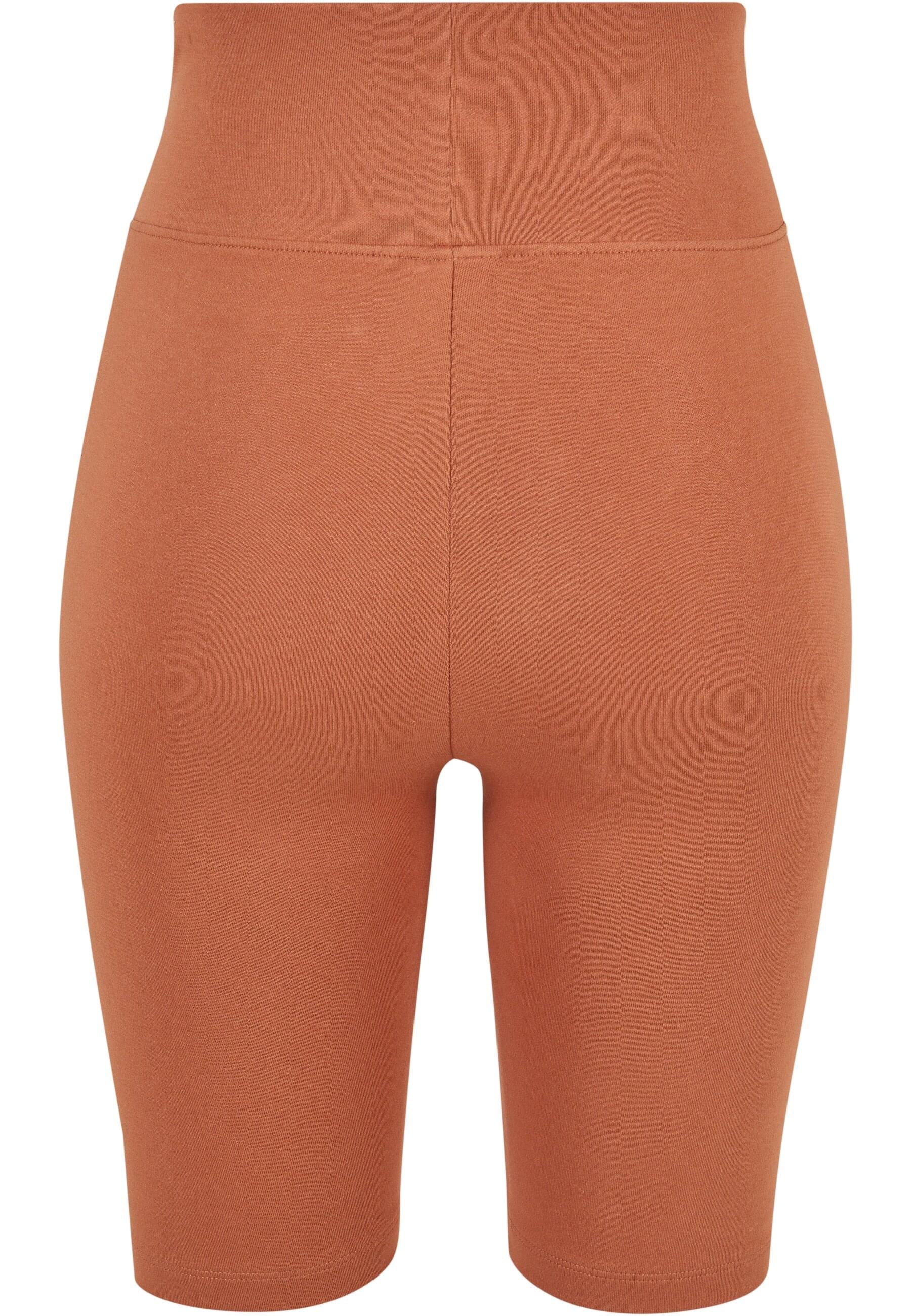URBAN CLASSICS Stoffhose »Urban Classics Damen Ladies High Waist Cycle Shorts«, (1 tlg.)