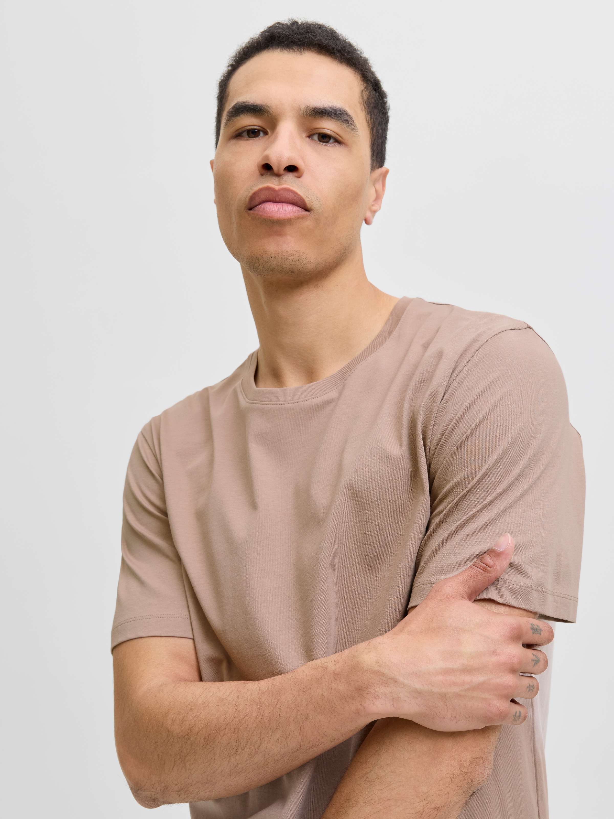 Jack & Jones Rundhalsshirt "JJEORGANIC BASIC TEE SS O-NECK NOOS", mit Rundh günstig online kaufen