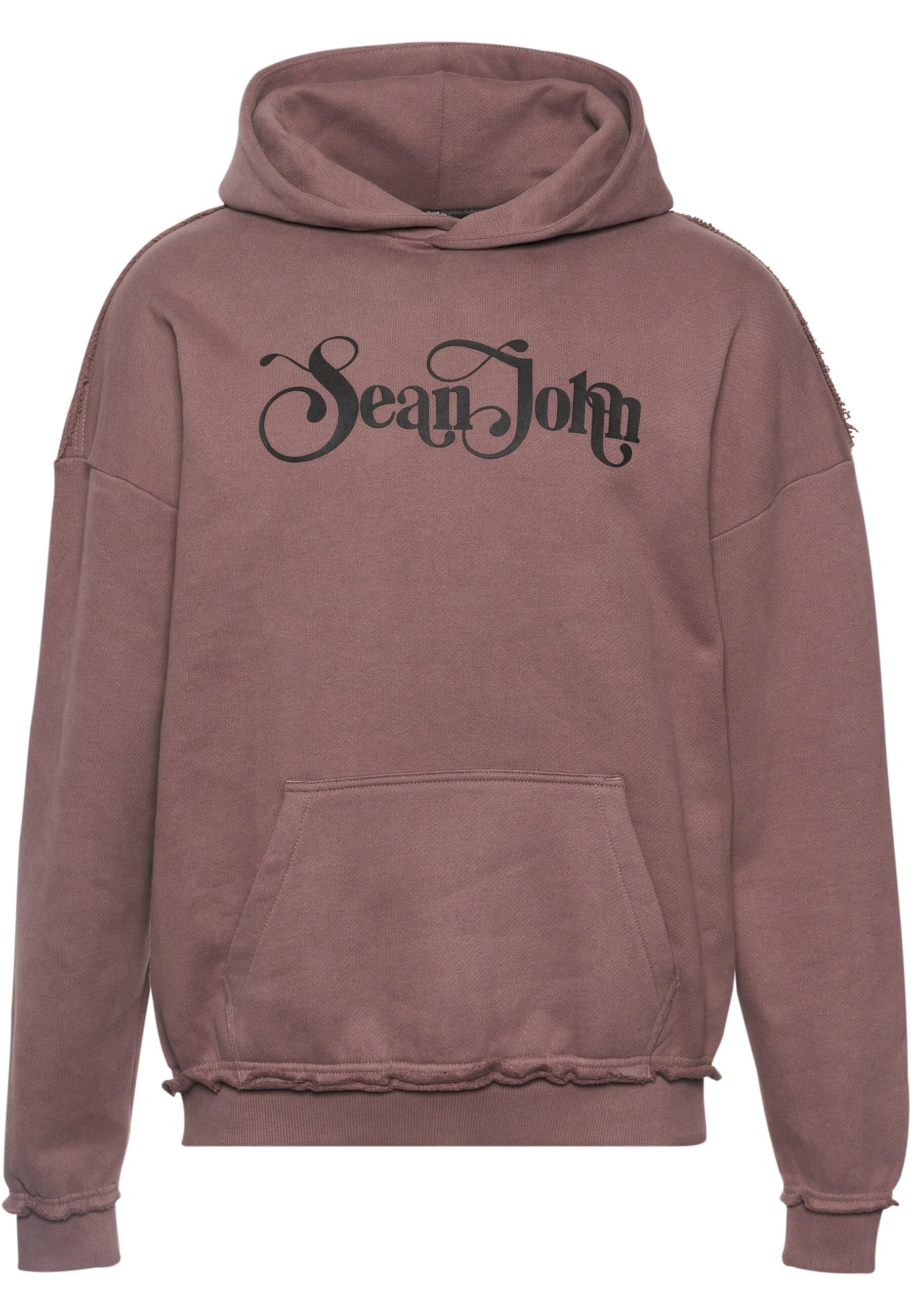 Sean John Kapuzensweatshirt "Sean John Herren JM233-004-1 SJ Retro Logo Peached Hoodie"