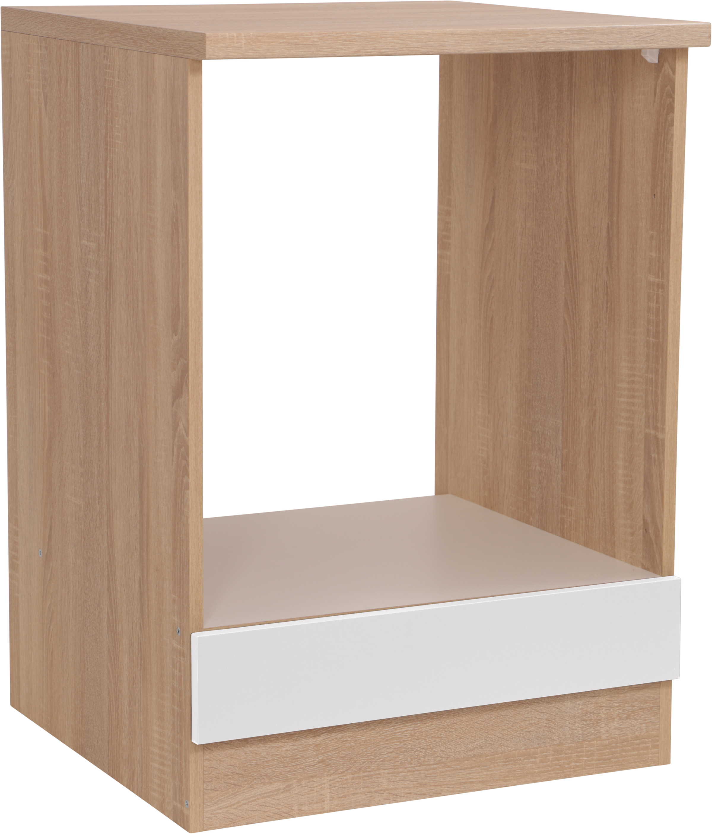 Herdumbauschrank RESPEKTA, B:60cm H:84,8cm T:60cmweiß, Schränke, "Merle", Breite 60 cm, inkl. Arbeitsplatte