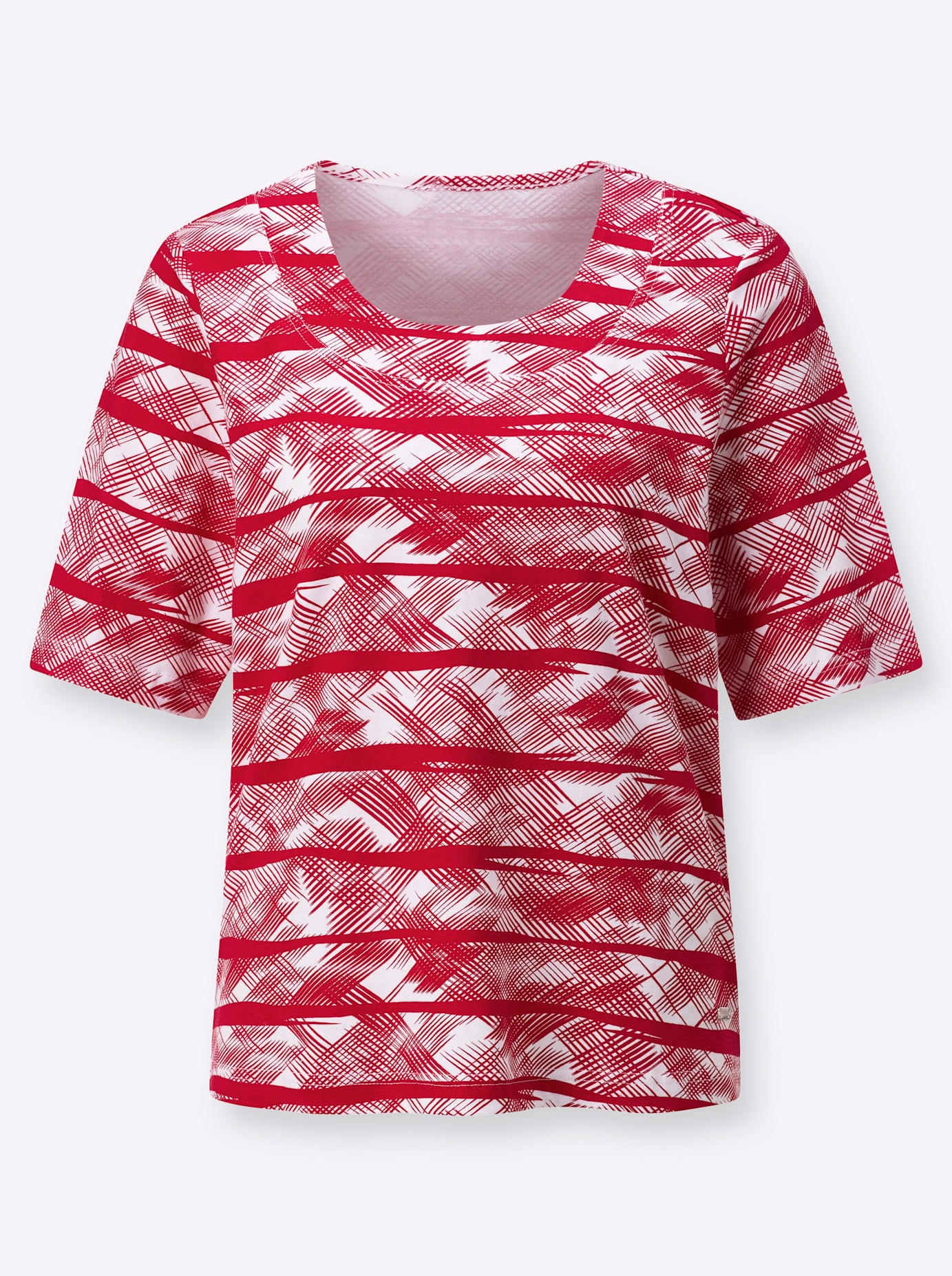Casual Looks Kurzarmshirt »Shirt«, (1 tlg.)