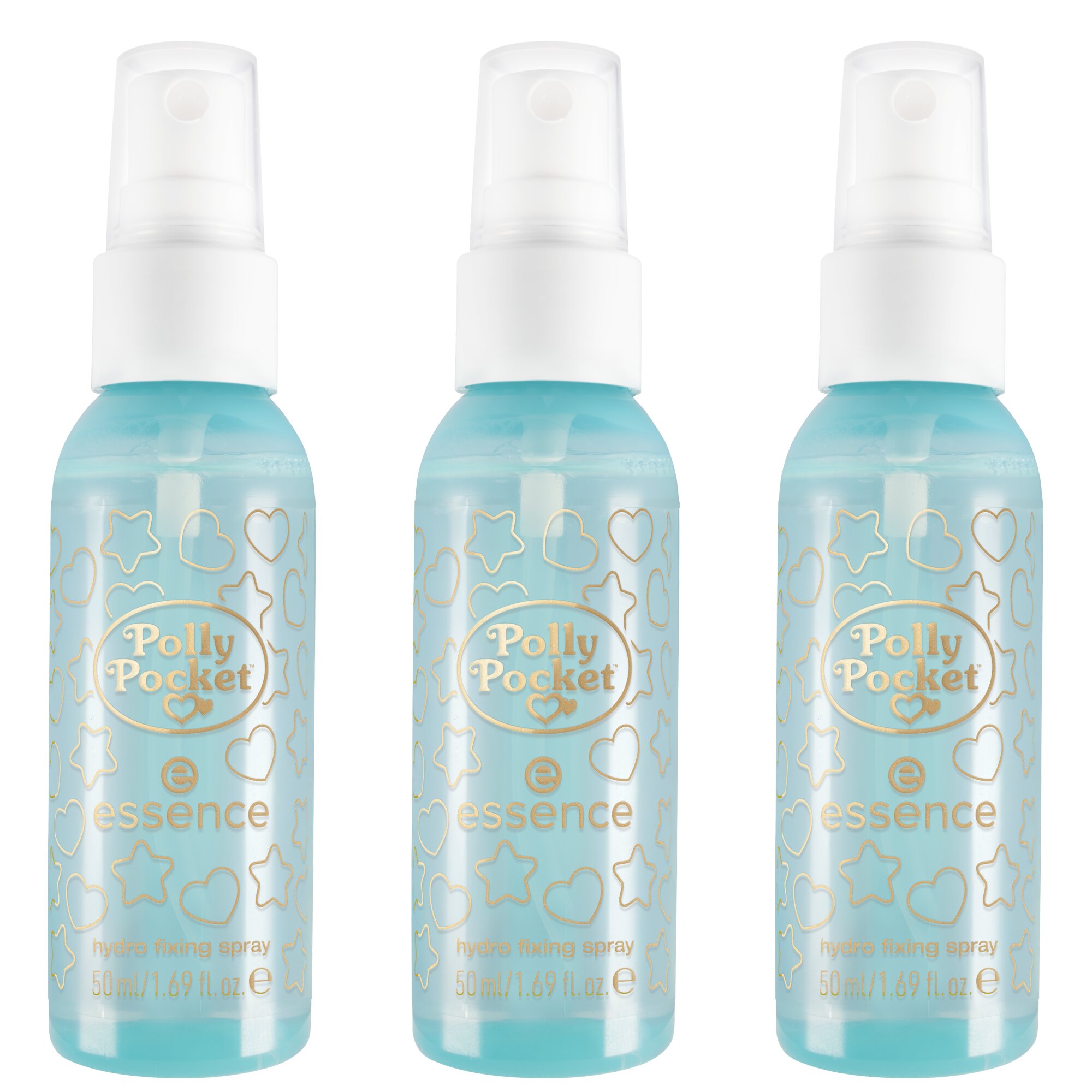 ESSENCE Kinder Fixierspray "Polly Pocket hydro fixing spray", 150mlnatur, Teint-Kosmetika, Revitalisiert die Haut mit einem Sprühstoß,