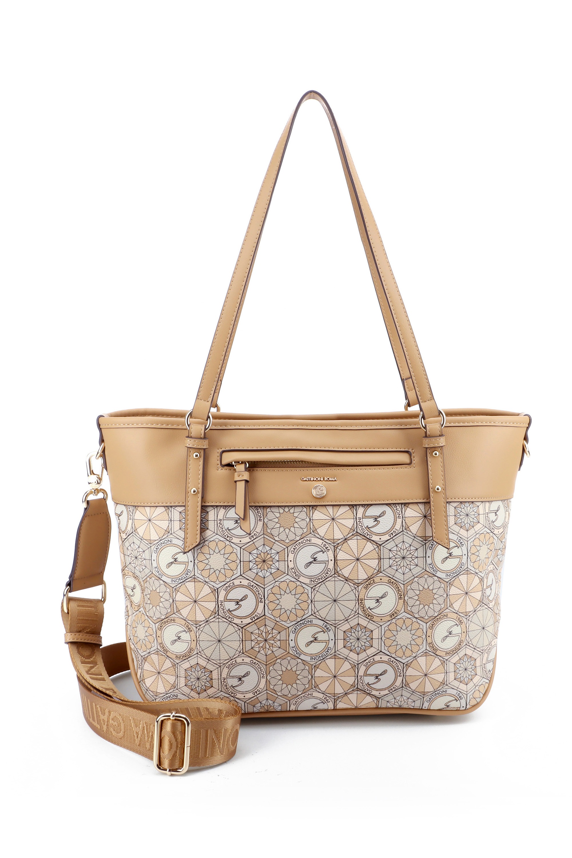 Gattinoni "Teodosia Daily Large Double Handle Bag Damen" Schultertasche Damen, Abendtasche, Fashion, Lifestyle, Sale