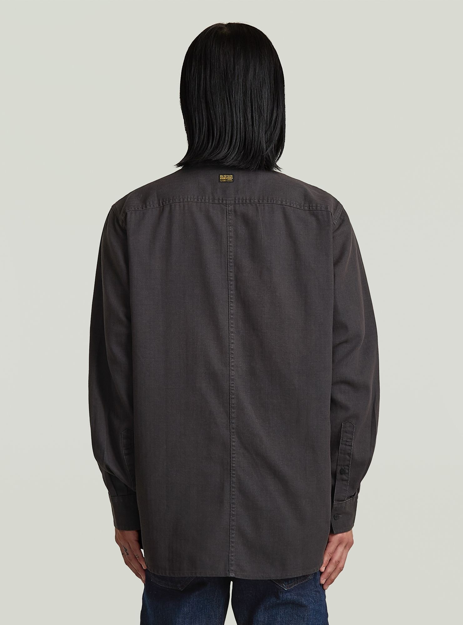 G-STAR Langarmshirt »Panelled Pocket Regular Shirt«
