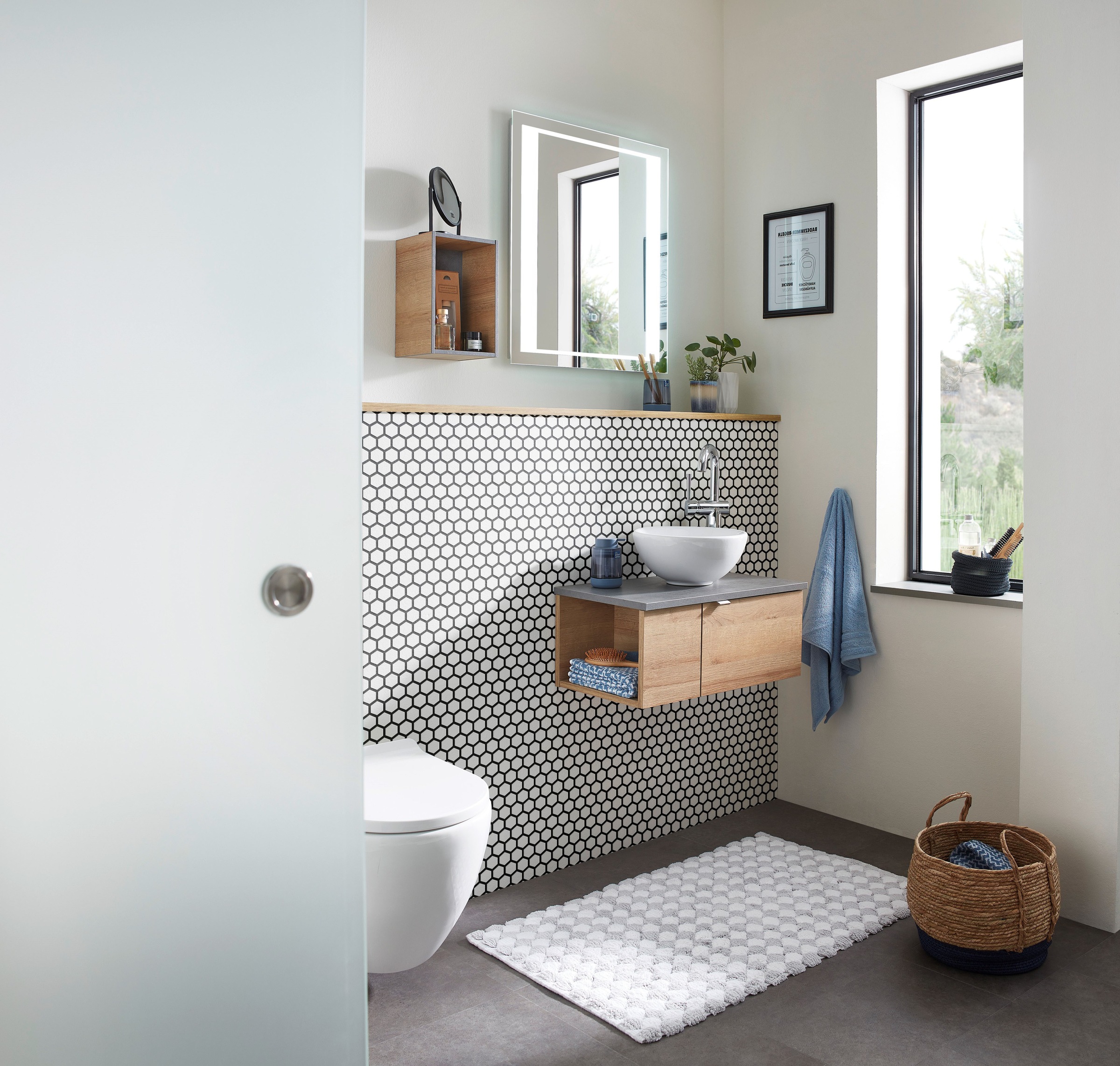 Saphir Badmöbel-Set »Serie 6915« 4 Stk. tlg.