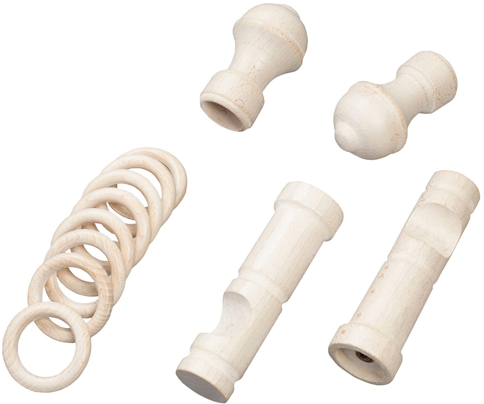 SN DECO GROUP Gardinenstange »Ares«, 1 läufig-läufig, Fixmaß