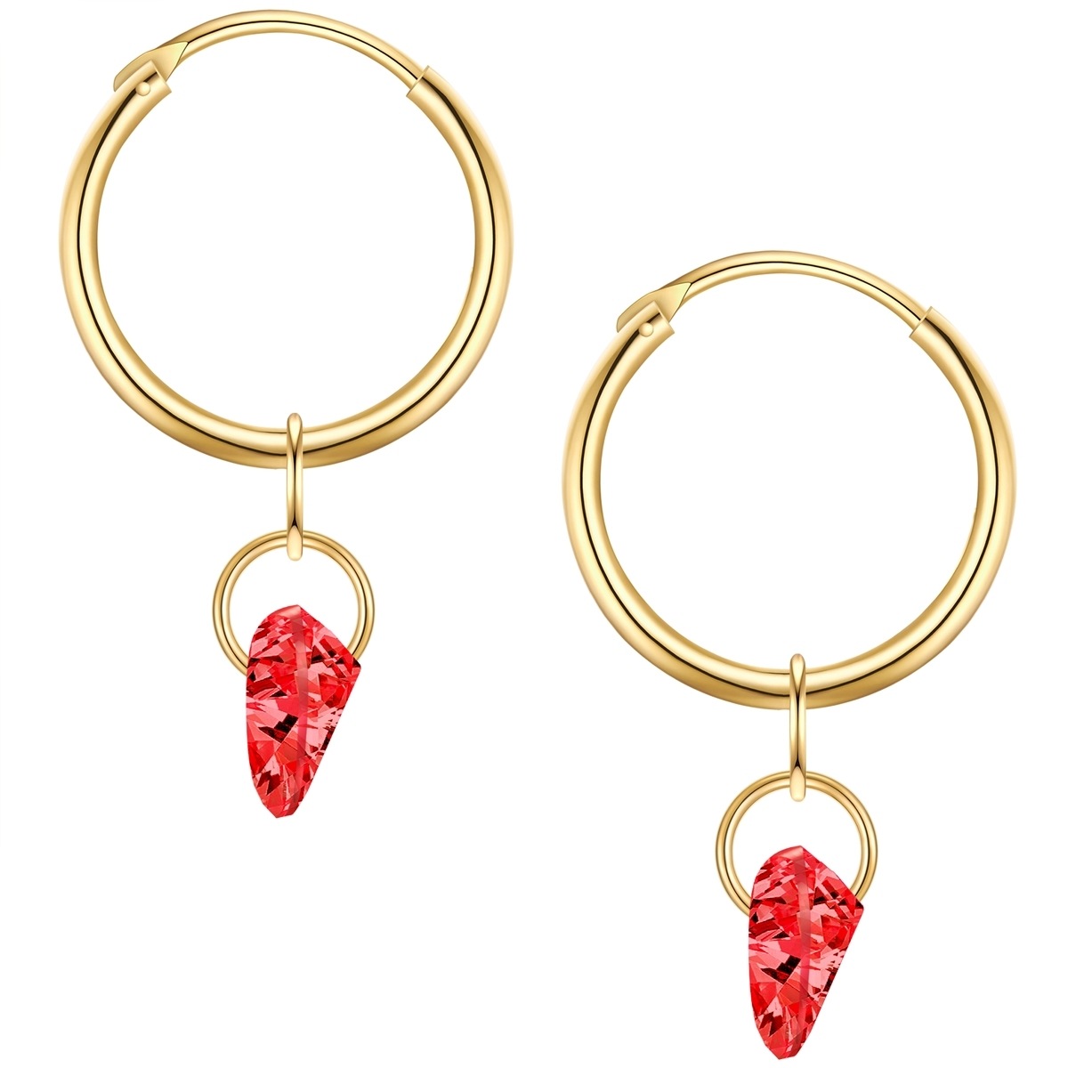 Rafaela Donata Paar Creolen »Set: RD5029« mit Zirkonia