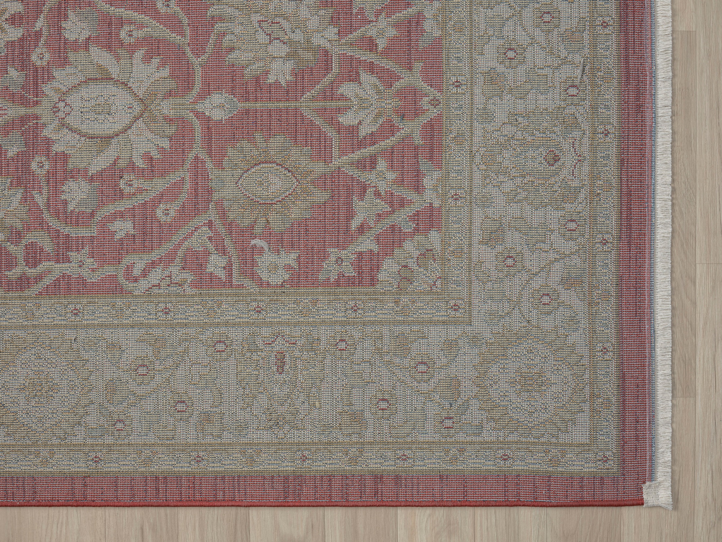Myflair Möbel & Accessoires Teppich »Maryam 1 Lagerräumung«, rechteckig, 7,5 mm Höhe, Kurzflor, Orient Optik, edler Glanz, mit Fransen, besonders weich
