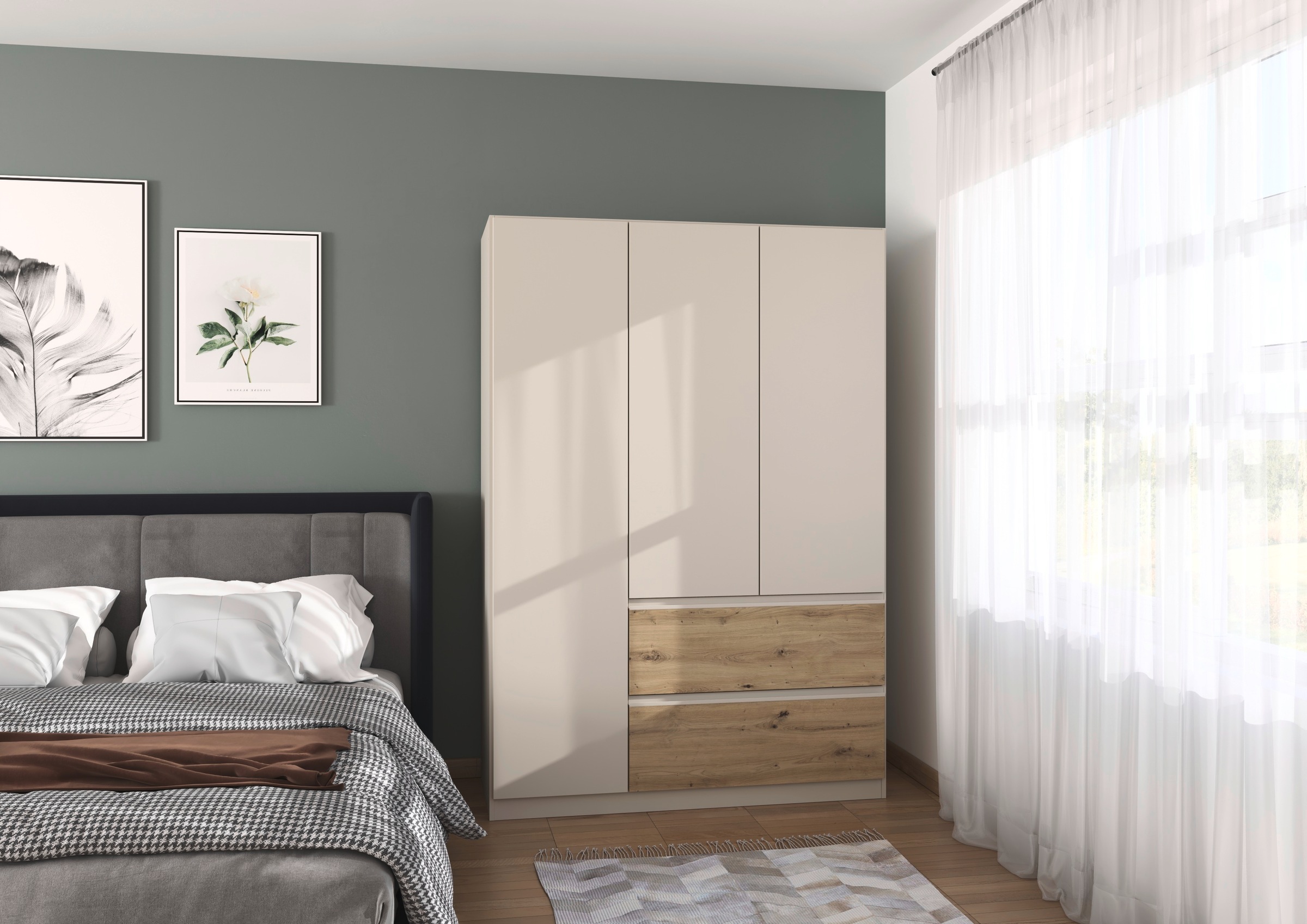 rauch Drehtürenschrank "Kleiderschrank Schrank Garderobe Wäscheschrank Schl günstig online kaufen