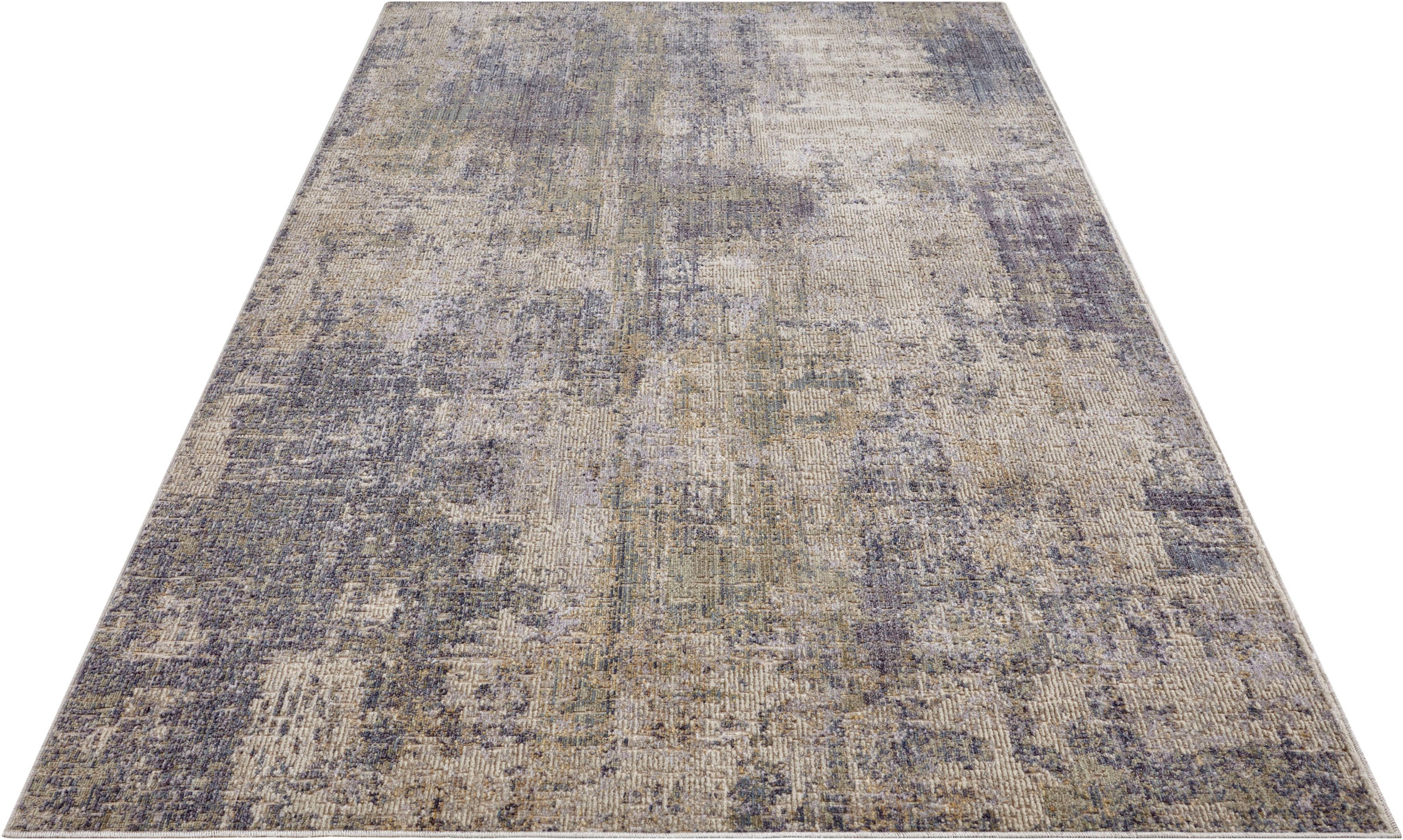 Teppich HANSE HOME "Gizeh", blau (creme,blau), B:155cm H:3mm L:235cm, Polypropylen (PP), Teppiche, Teppich, In-& Outdoor, Läufer, Wetterfest, Balkon, Wohnzimmer, Orient 2