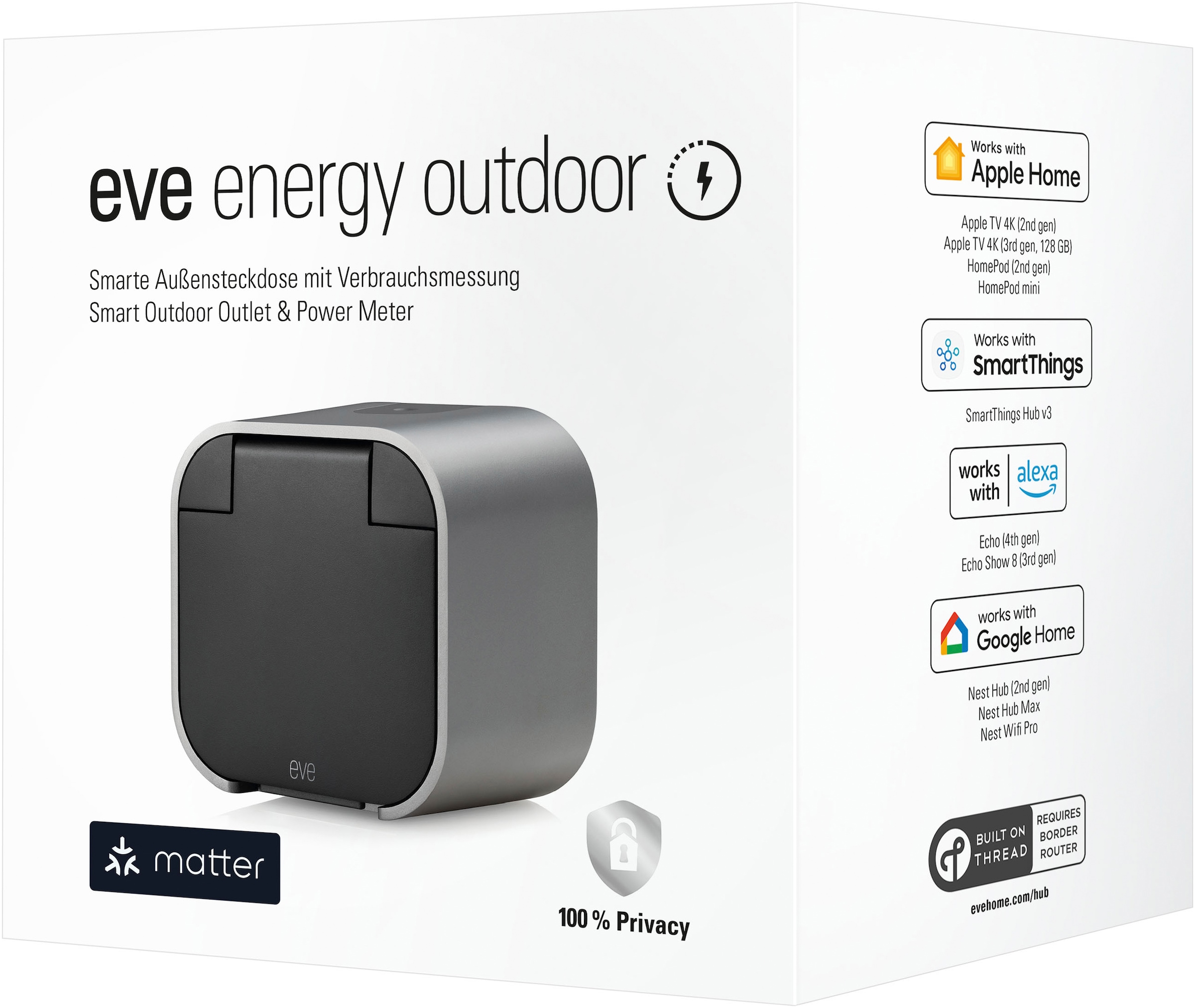 EVE Steckdose »Energy Outdooe«