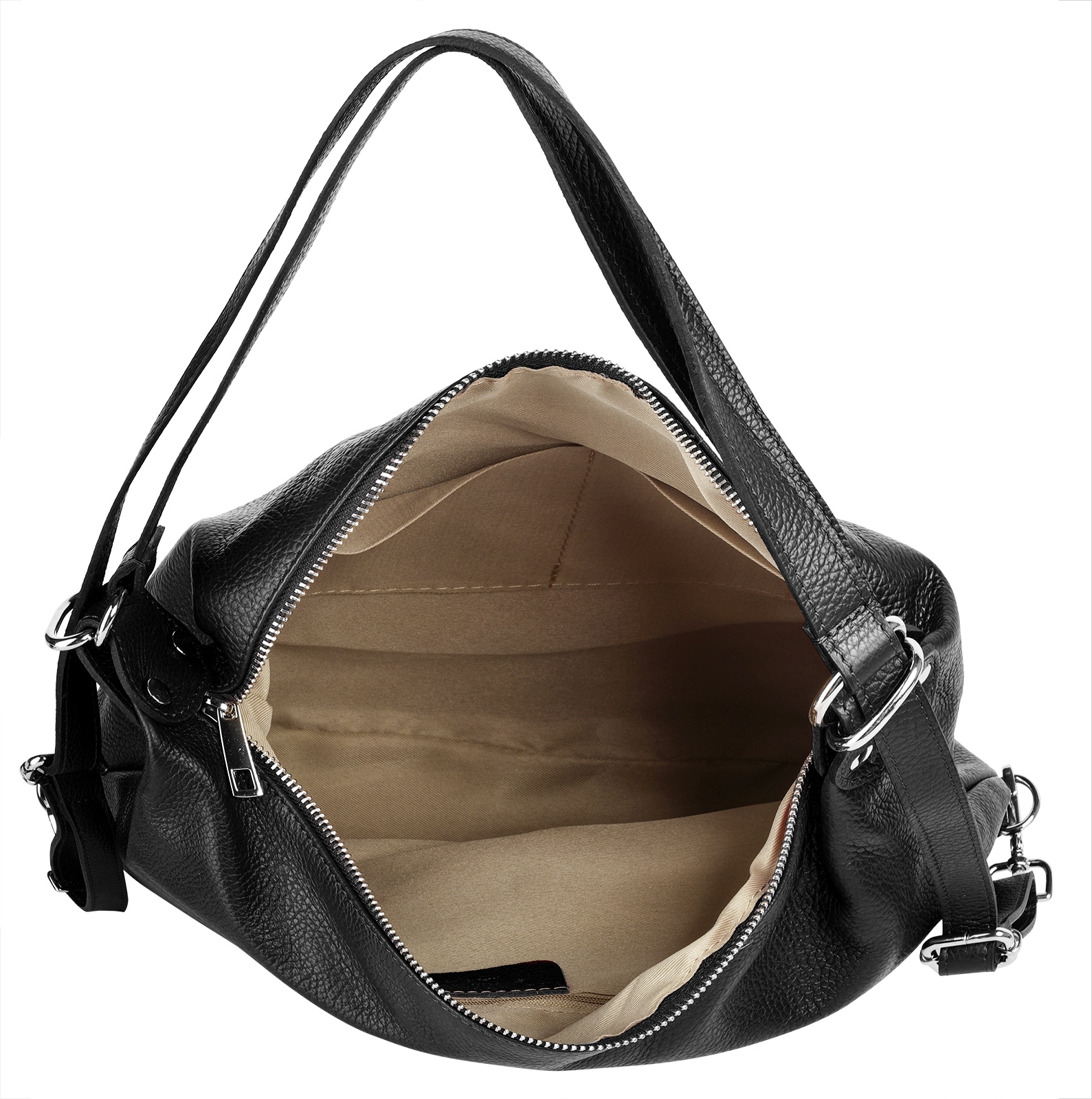 Samantha Look Shopper, echt Leder, Made in Italy