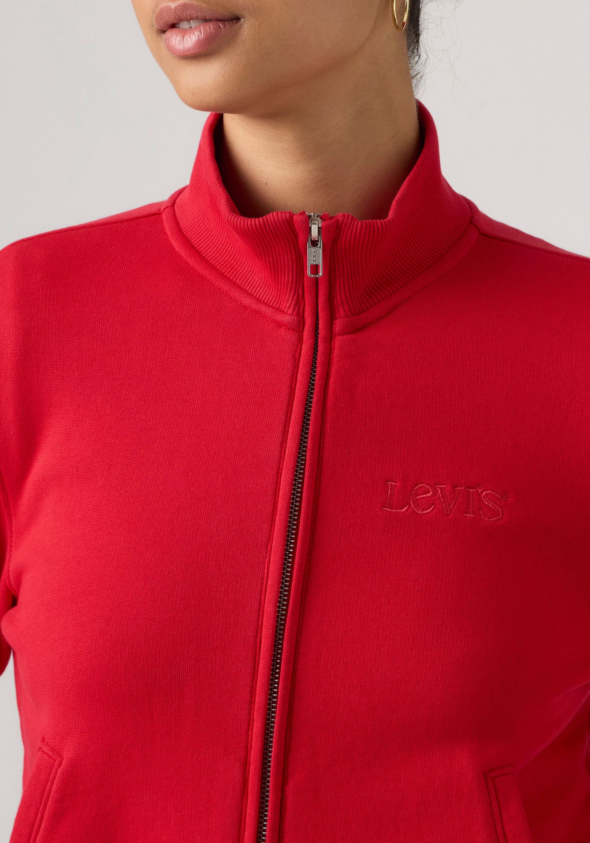 Levi's® Sweatjacke »GR SLIM FIT FULL ZIP« Taille bedeckend, schmale Passform