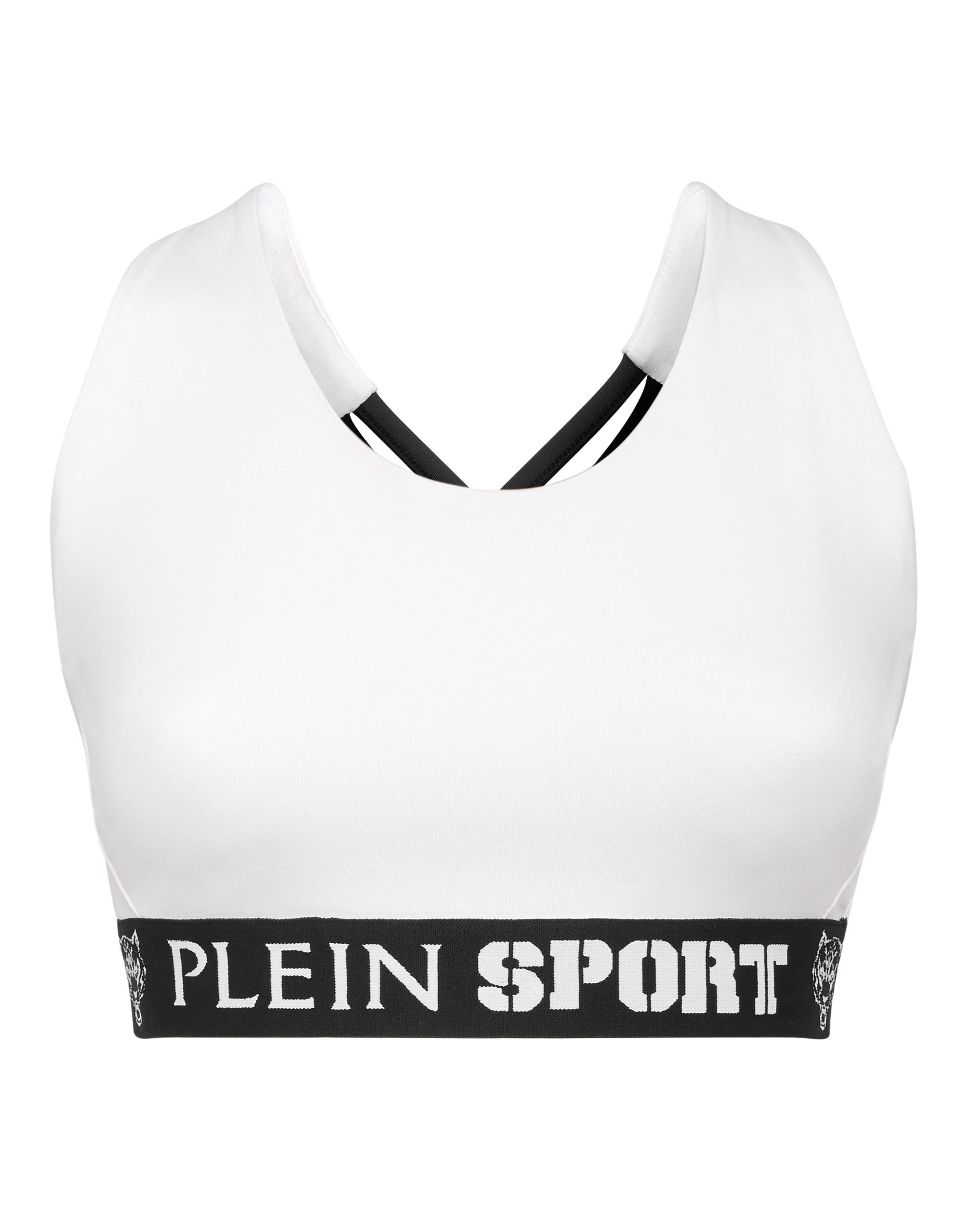 PLEIN SPORT Lauftop "Sport Top Cropped Top" günstig online kaufen