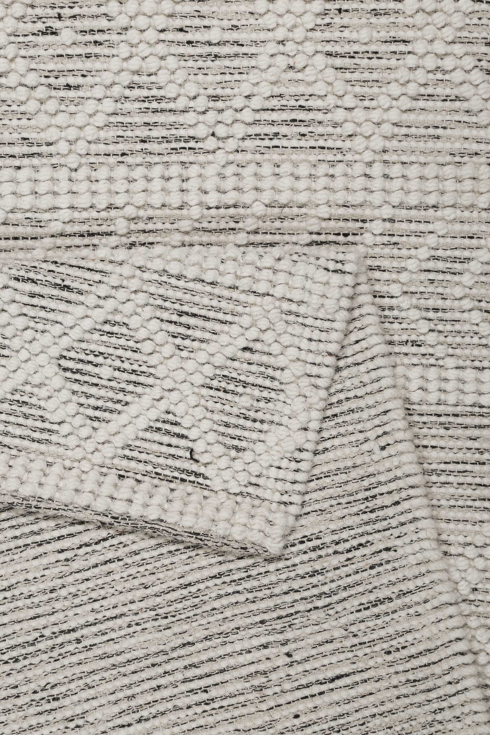 Teppich ESPRIT "Lia", wollweiß, B:80cm H:8mm L:150cm, Schurwolle, Teppiche, Teppich, Wollteppich, handgewebt, natürlich, modern, geometrisch 3