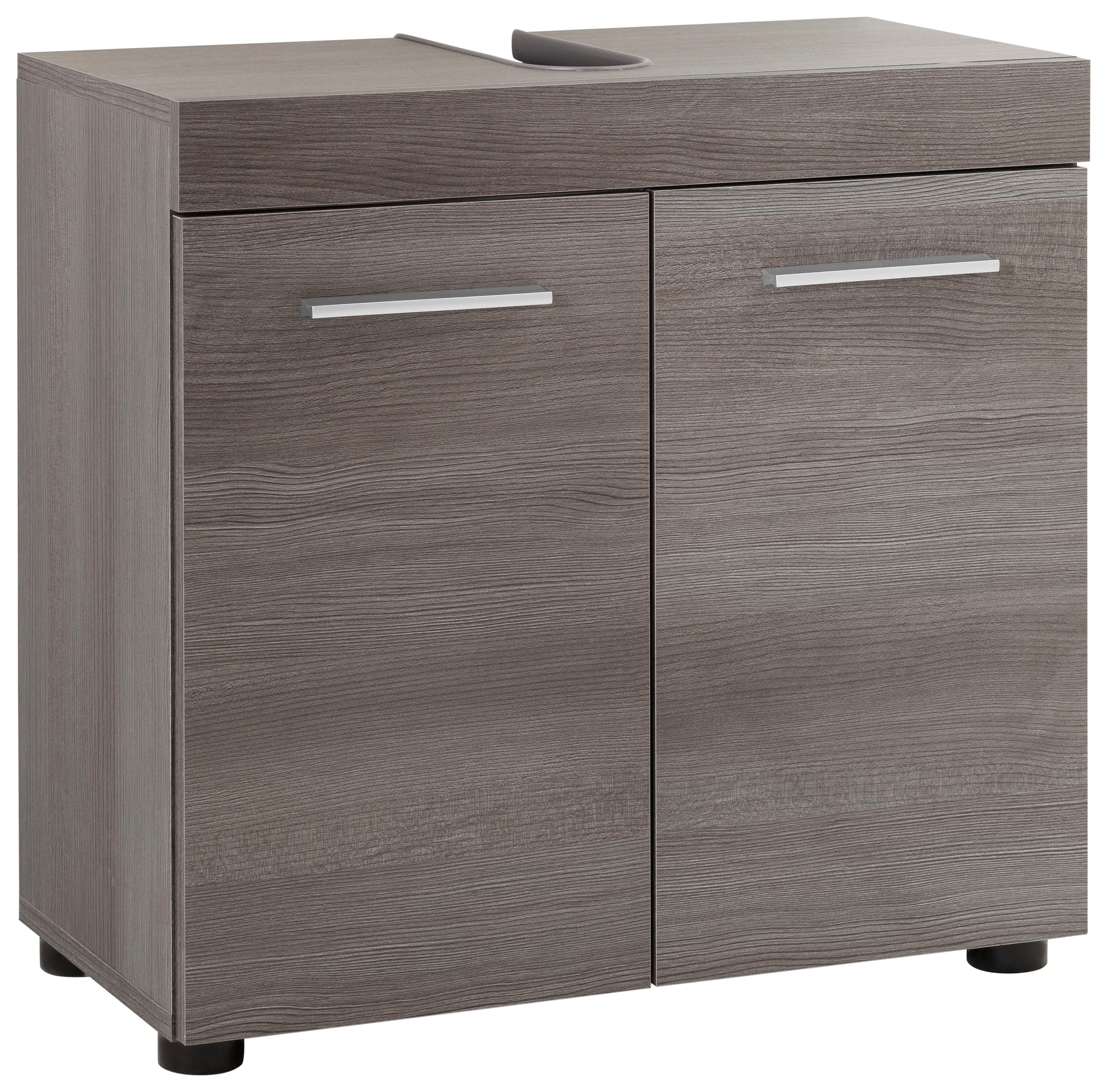 welltime Waschbeckenunterschrank "Royan" Waschbeckenunterschrank mit 2 Türen - (B/T/H) 58/31/57 cm