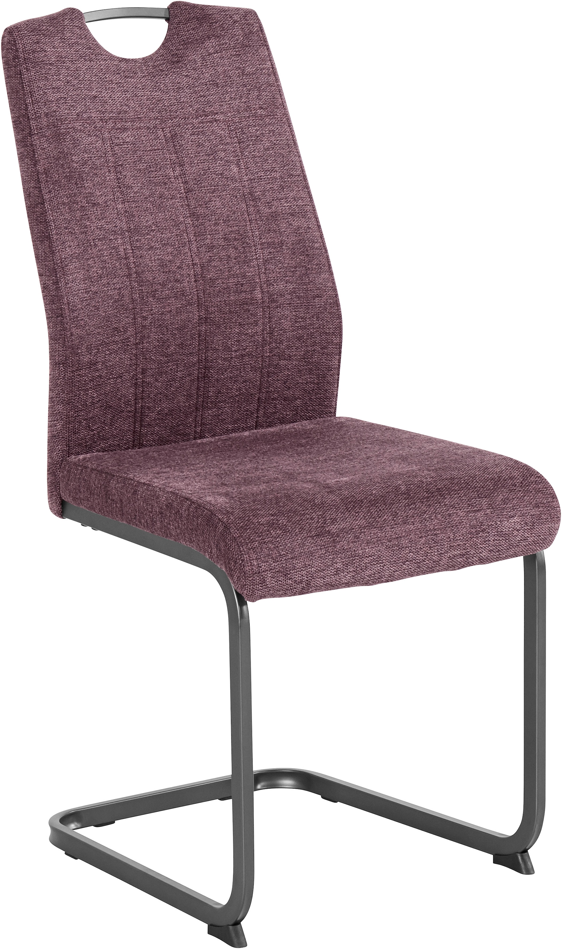 HELA Essgruppe »Agnes Esstisch ausziehbar, Tisch ausziehbar 140 -220 cm,«, (Set, 5 tlg.), Belastbarkeit 140 KG, bequem gepolstert mit Griff