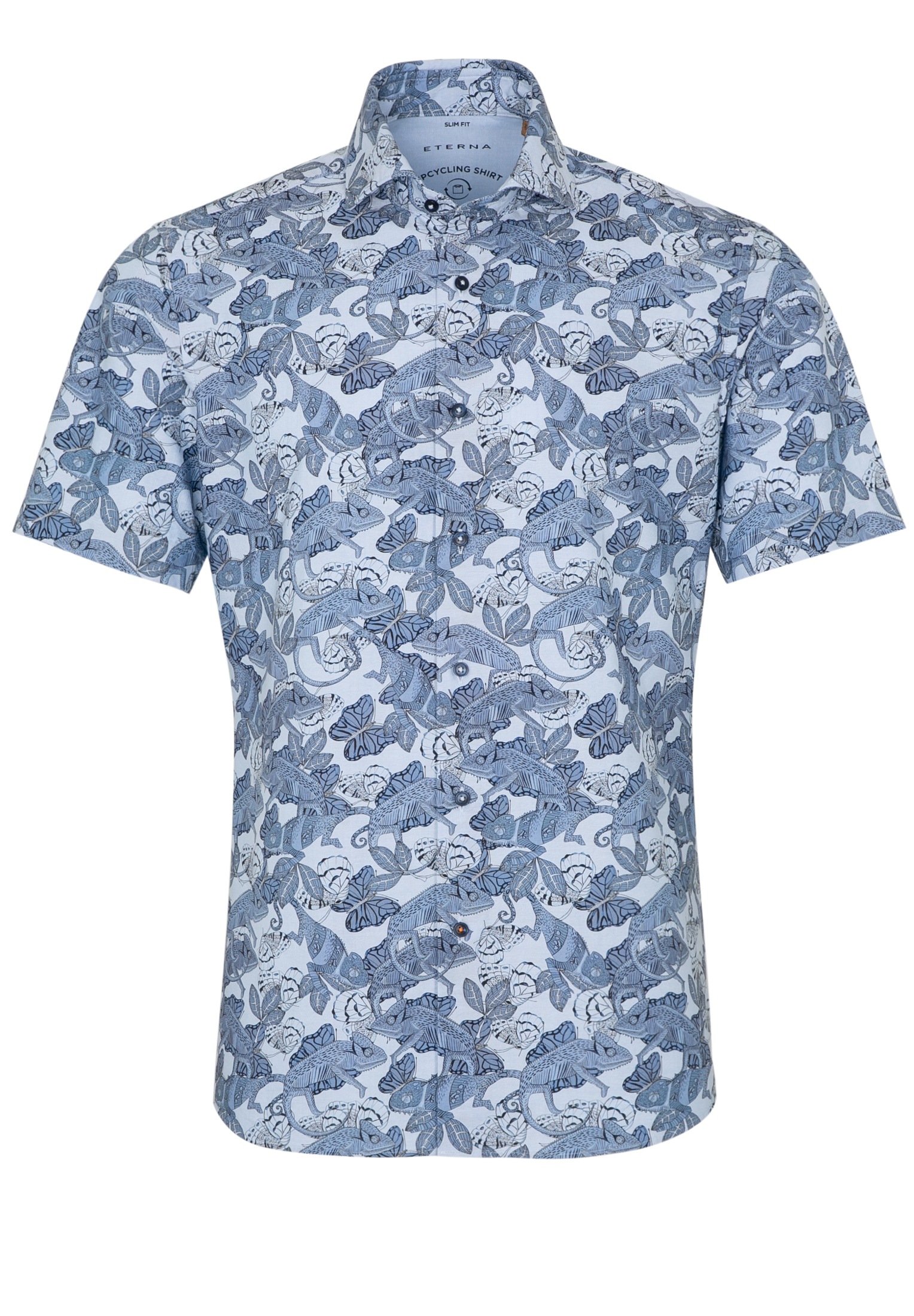 Eterna Kurzarmhemd »SLIM FIT«, EASY IRON (bügelleicht)