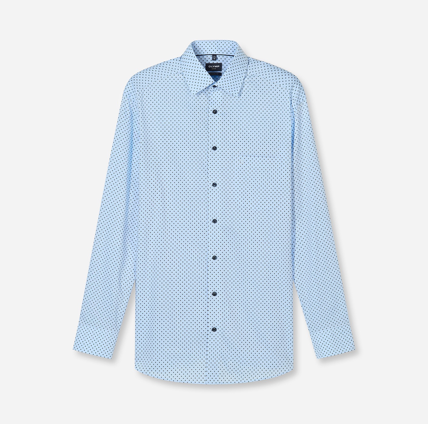 OLYMP Langarmhemd »Luxor« modern fit, New-Kentkagen, Businesshemd, extra langer Arm