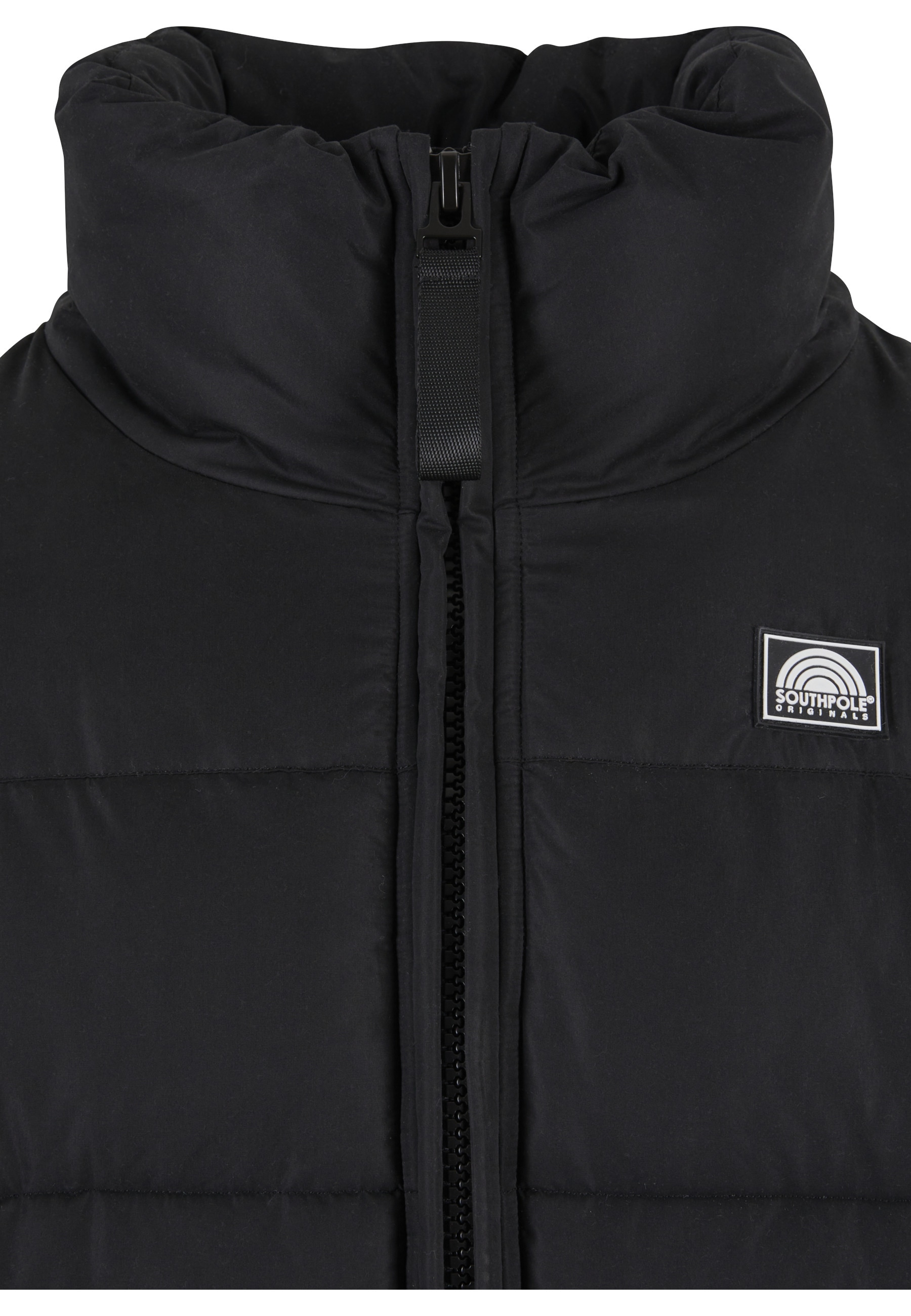 Southpole Winterjacke »Southpole Southpole Color Block Puffer Jacket« 1 Stk. tlg. ohne Kapuze