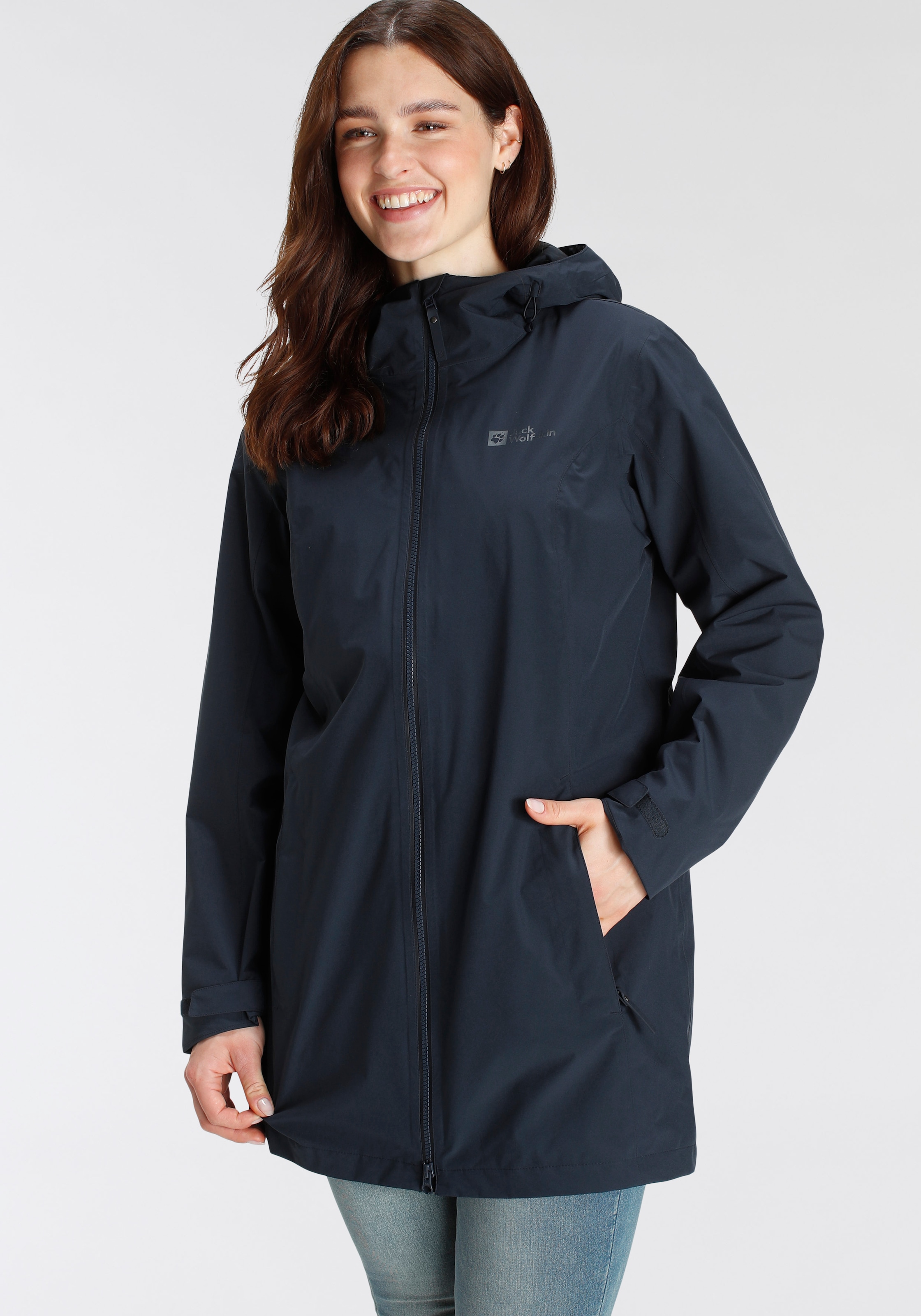 Jack Wolfskin Funktionsparka "SOLAIA PARKA W", mit Kapuze, Wasserdicht & Wi günstig online kaufen